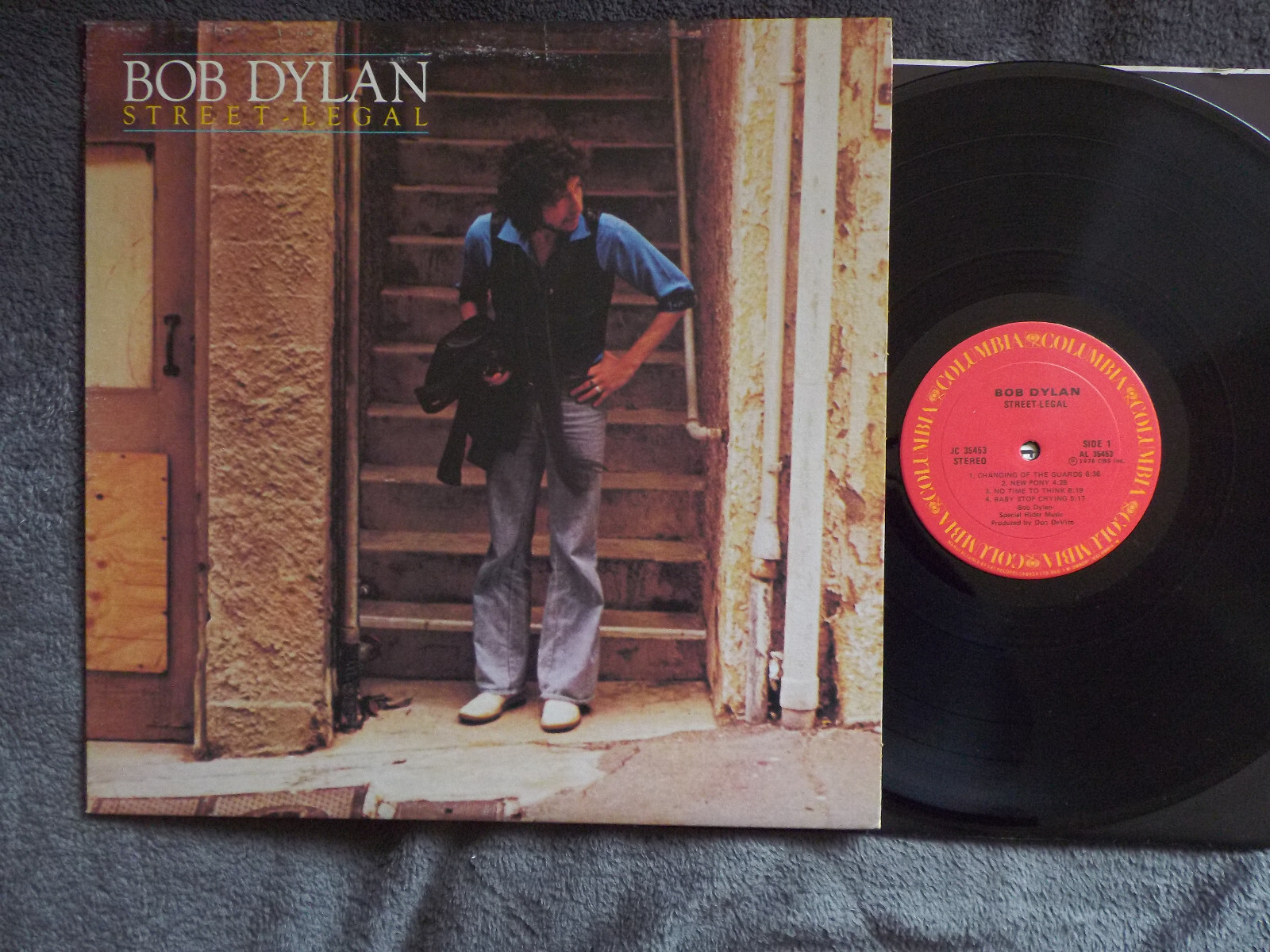 Bob Dylan – Street legal | Columbia Records LP, Kanada 1978