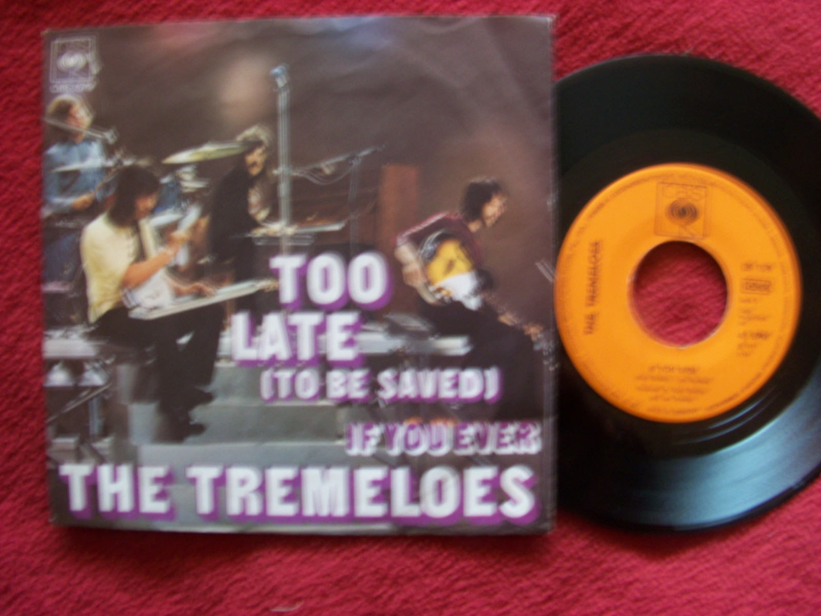 The Tremeloes – Too late (To be saved) / If you ever (CBS 7579, 1971)