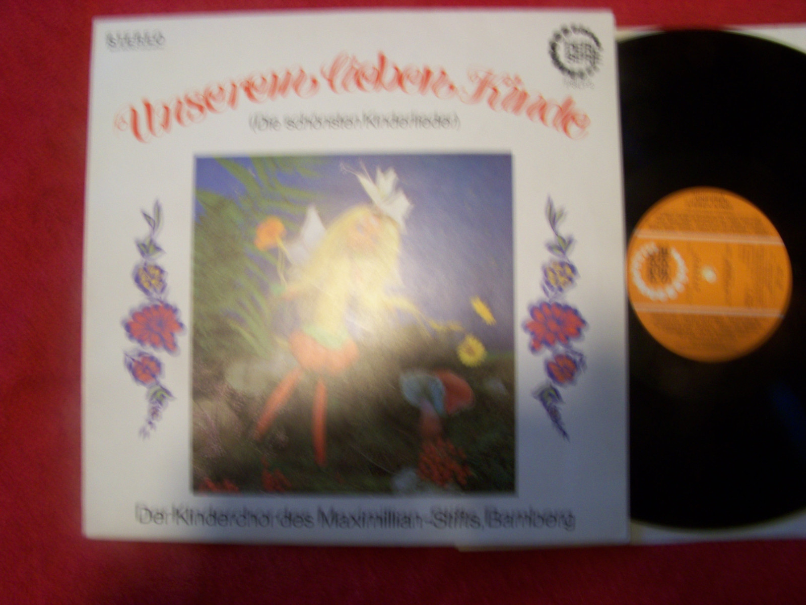 Kinderchor des Maximillian-Stifts – Unserem lieben Kinde (LP, Perl Serie PSLP 2, 1967)