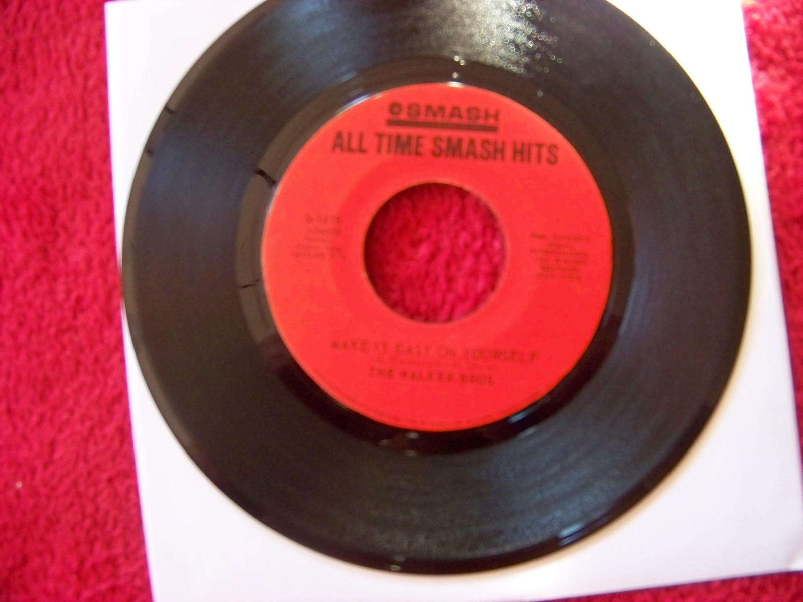 The Walker Brothers – The Sun Ain’t Gonna Shine / Make It Easy on Yourself · Smash 45, Bild 2
