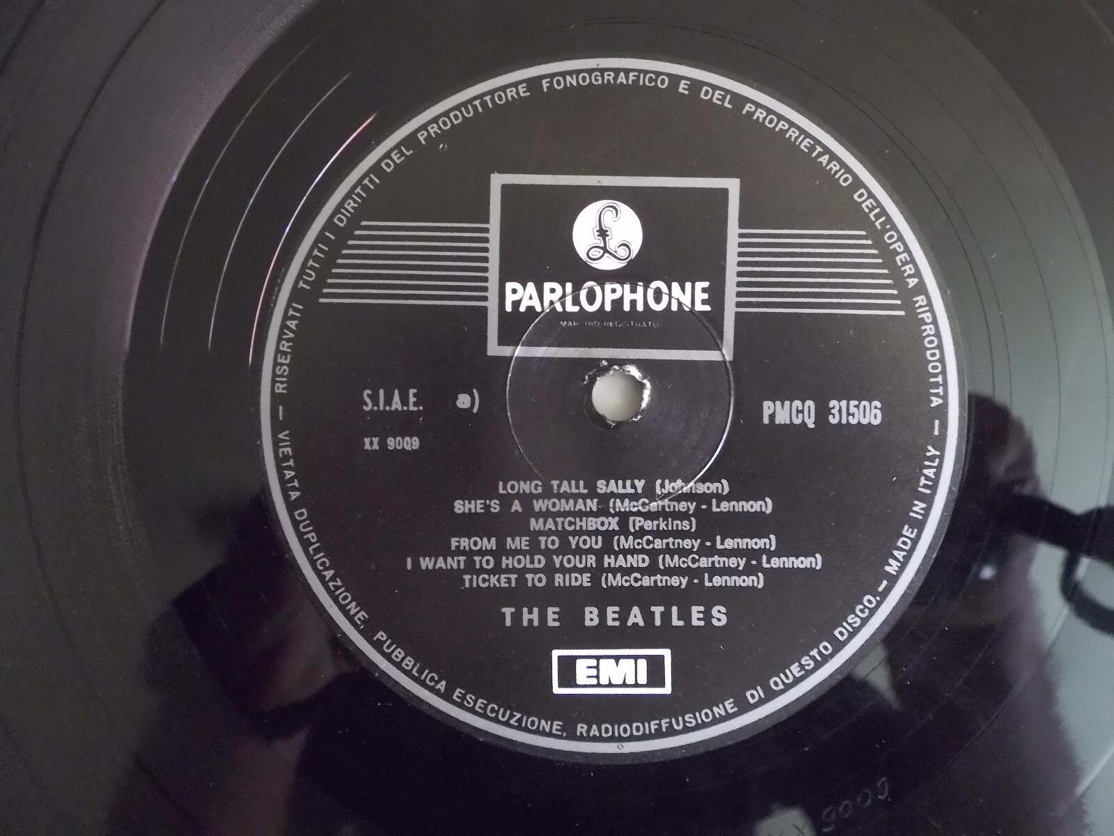 The Beatles – In Italy | Parlophone / EMI Records, PMCQ 31506, Bild 2
