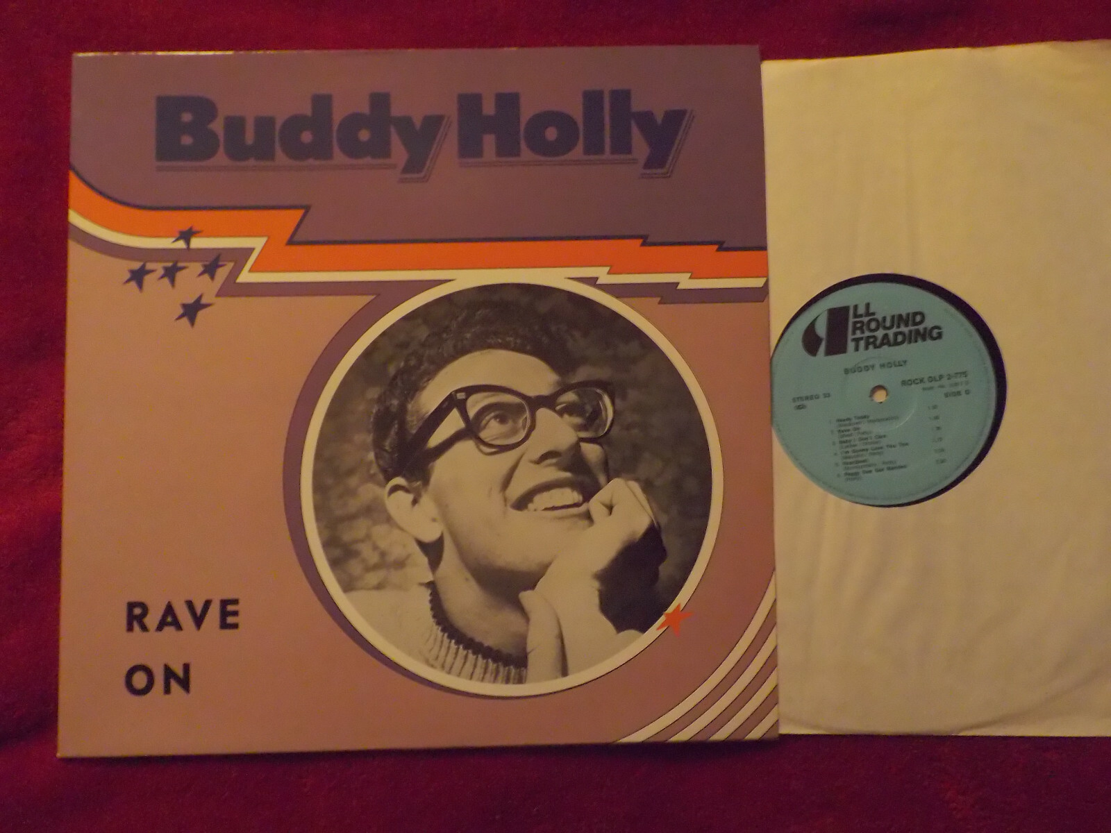 Buddy Holly – Rave on | D-LP