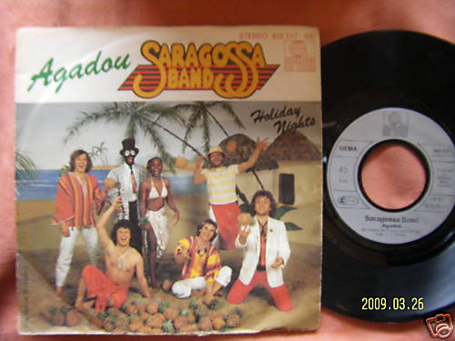 Saragossa Band – Agadou / Holiday nights, 7″-Single