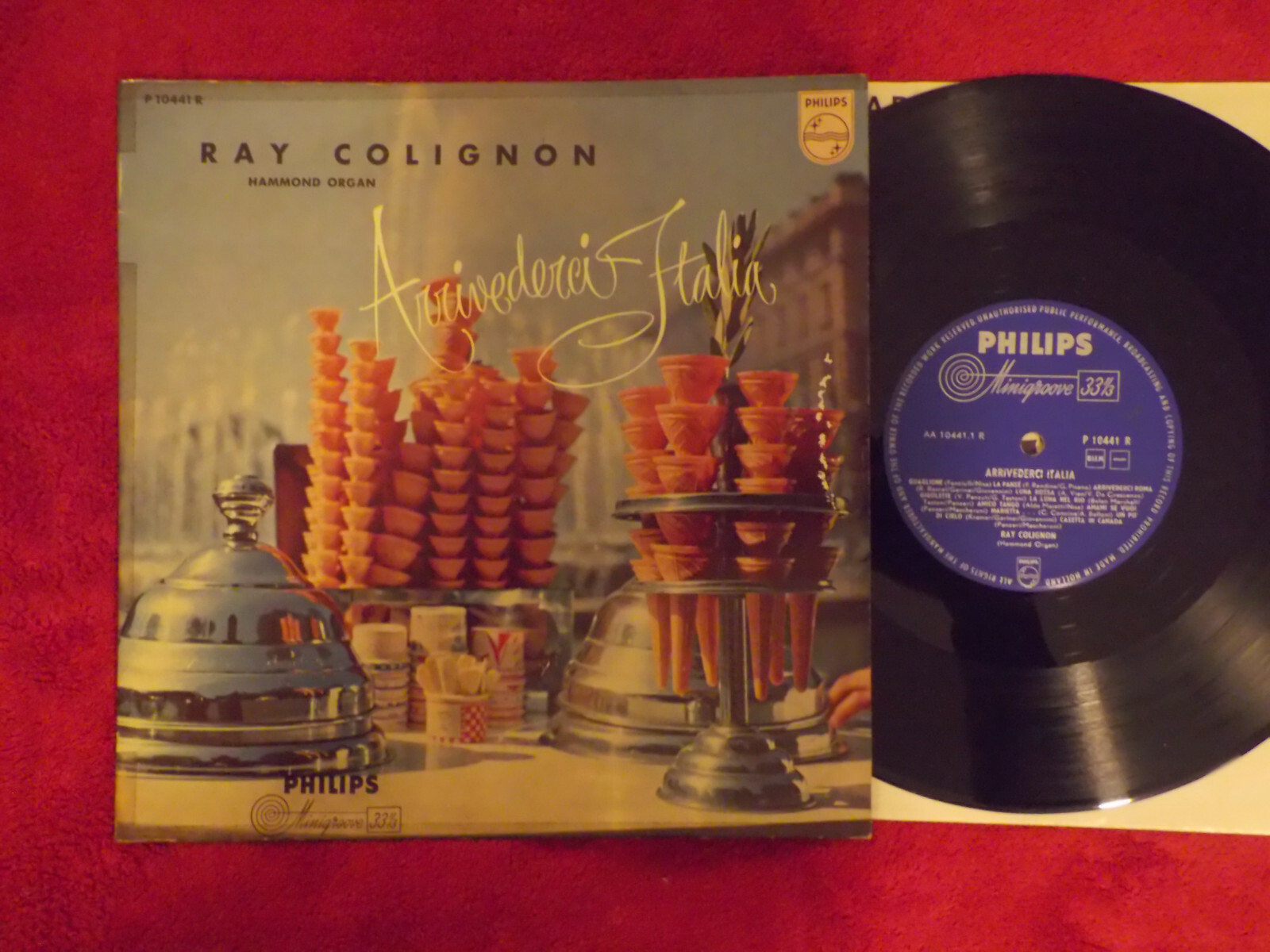 Ray Colignon – Arrivederci Italia (10-inch-LP)