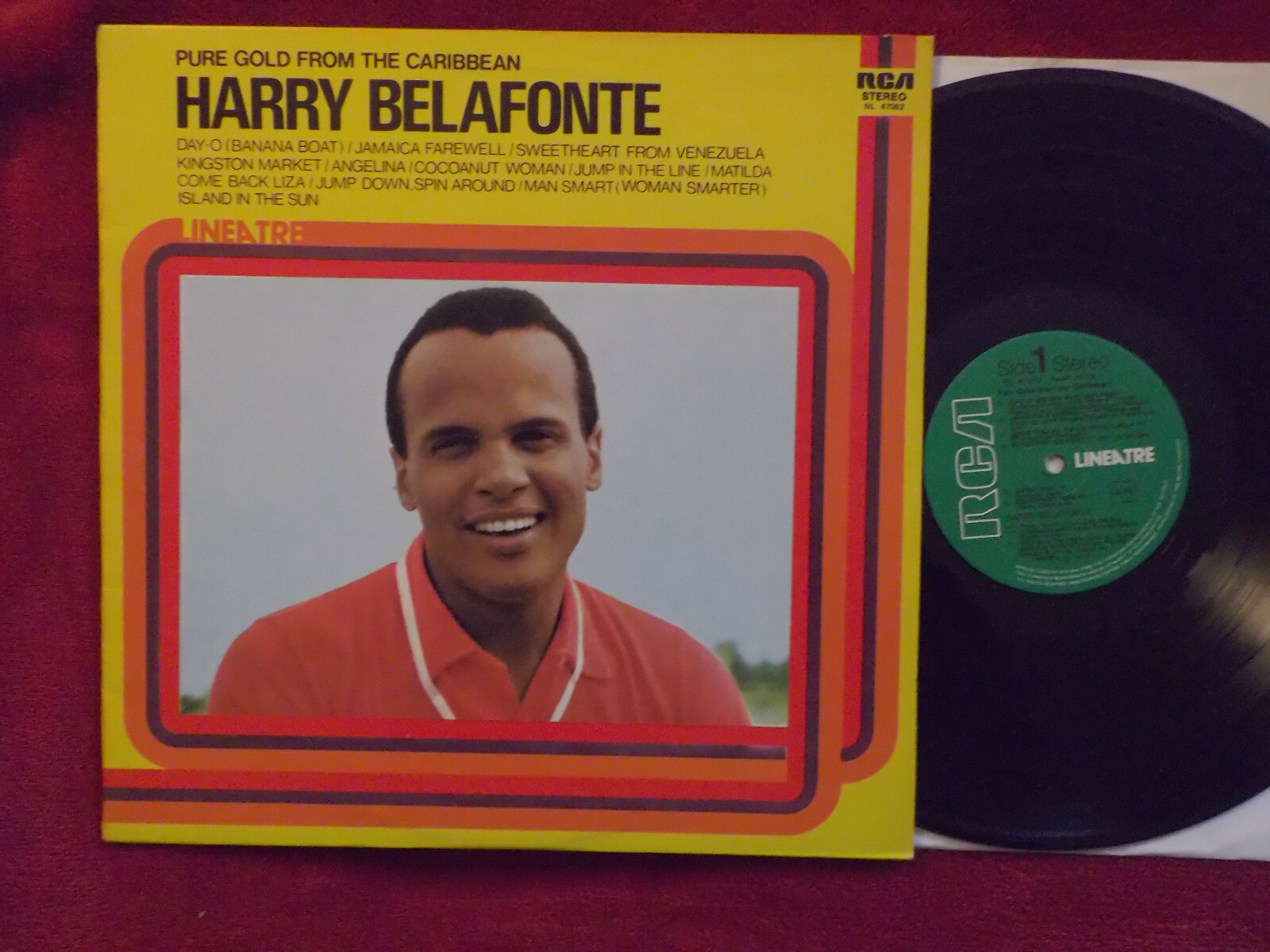 Harry Belafonte – Pure gold from the Caribbean (RCA Records, LP, 1975)