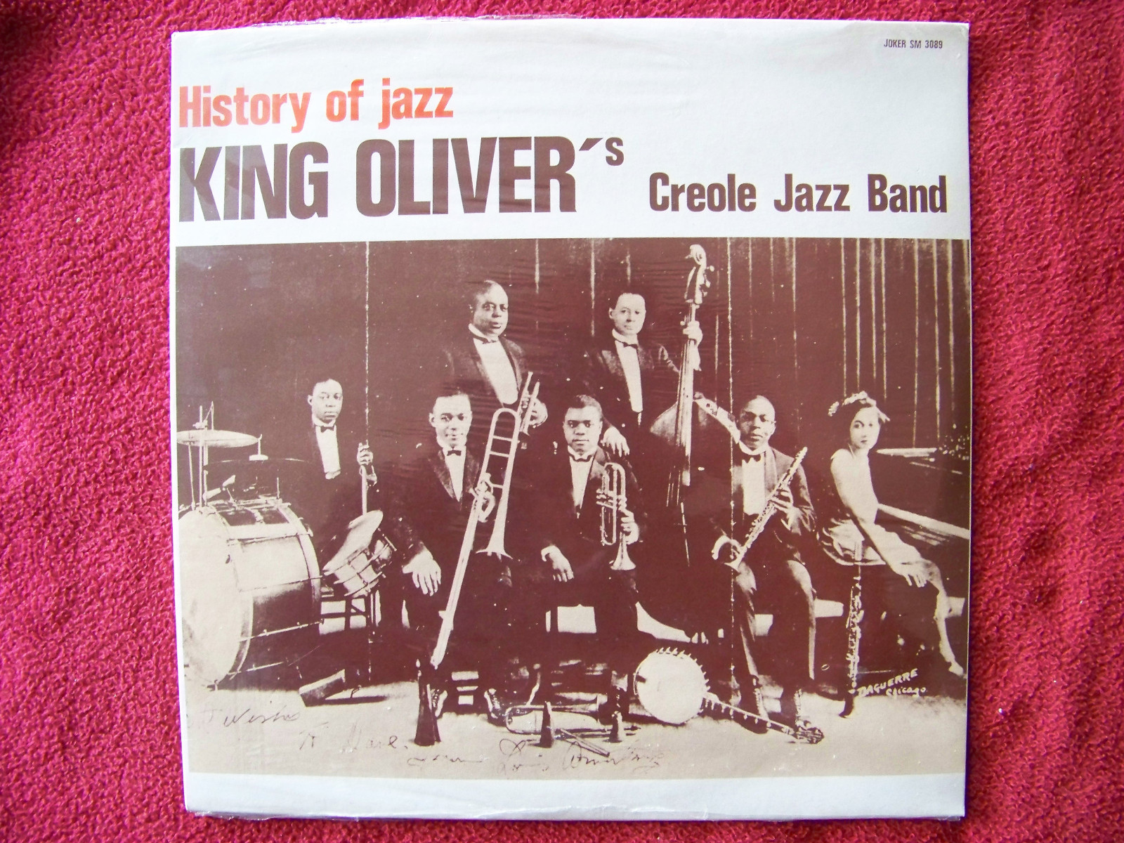 King Oliver’s Creole Jazz Band – History of Jazz (LP, Joker Records, 1971)