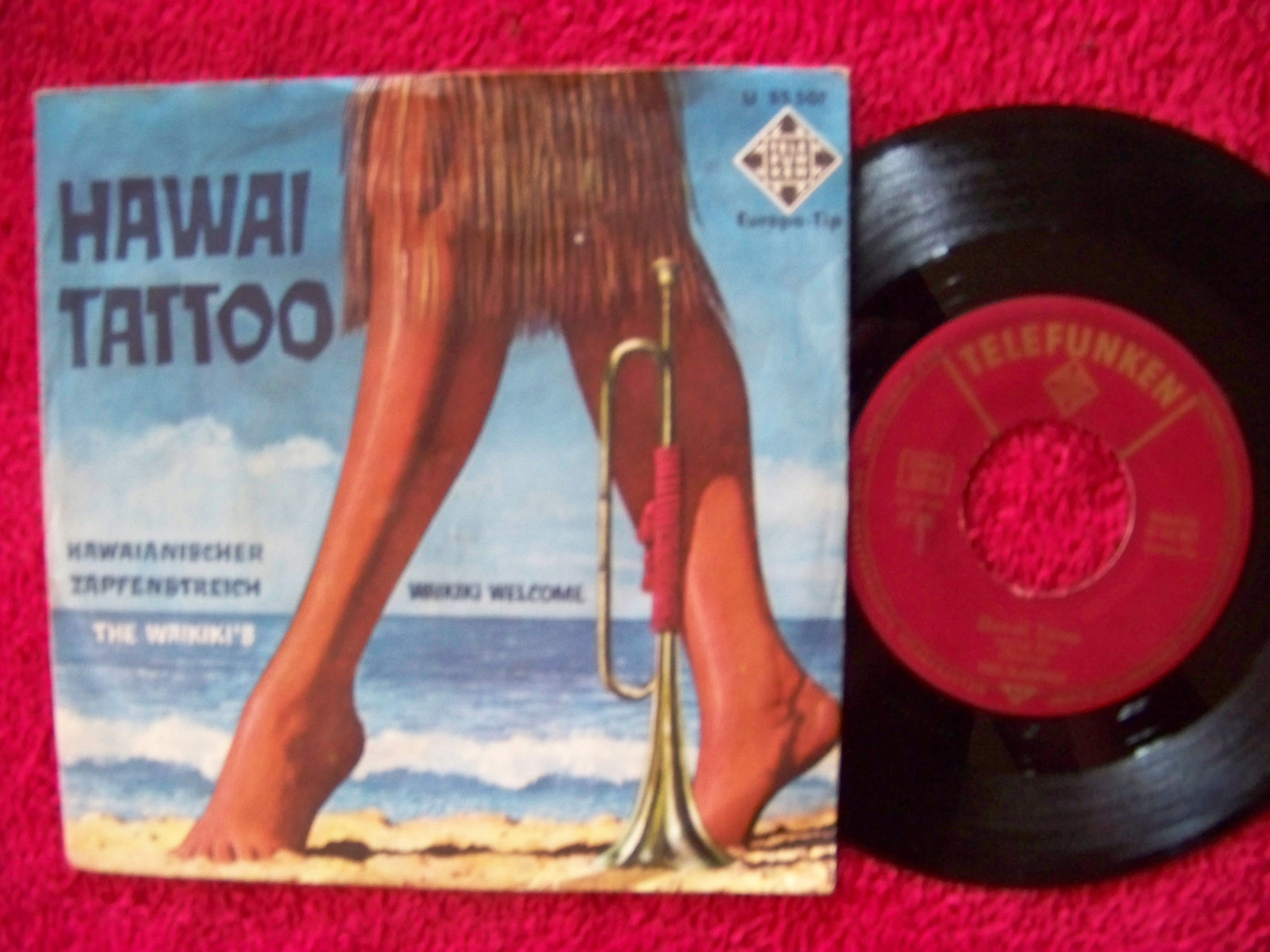 Die Waikikis – Hawaii Tattoo / Waikiki welcome (Telefunken, U 55 507)