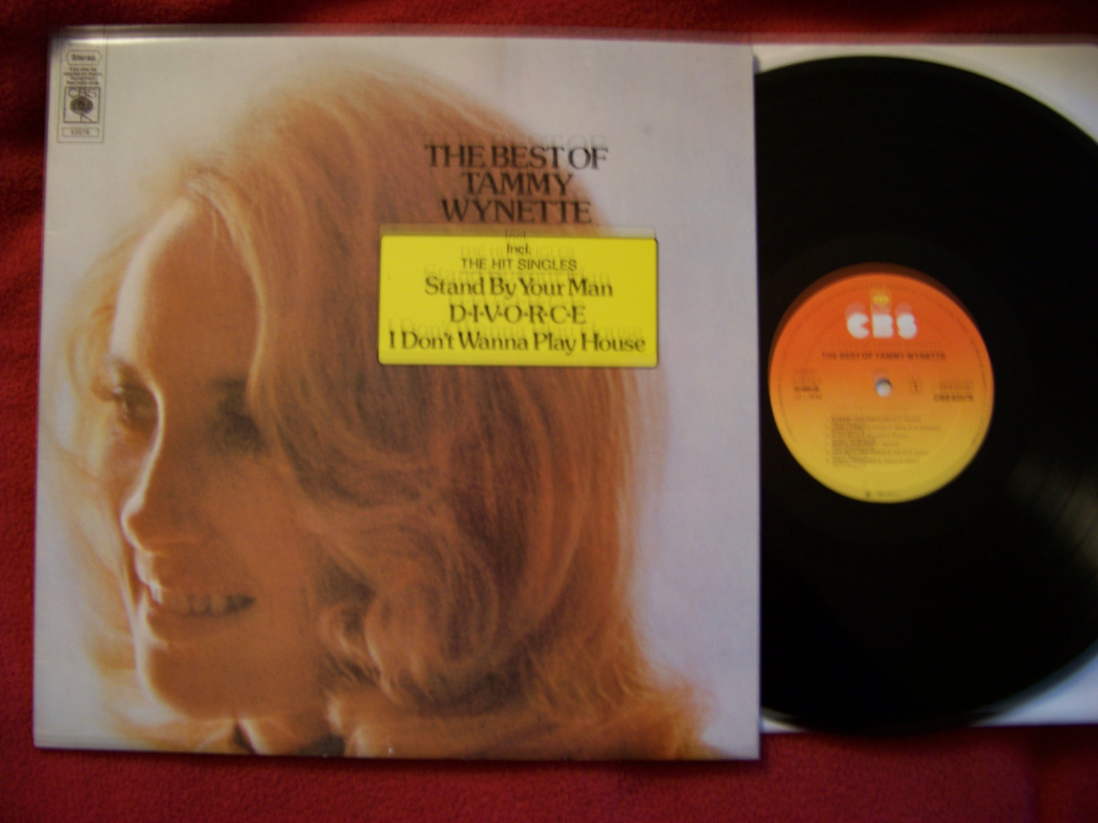 Tammy Wynette – The Best of Tammy Wynette | CBS Records 63578, Niederlande, 1975