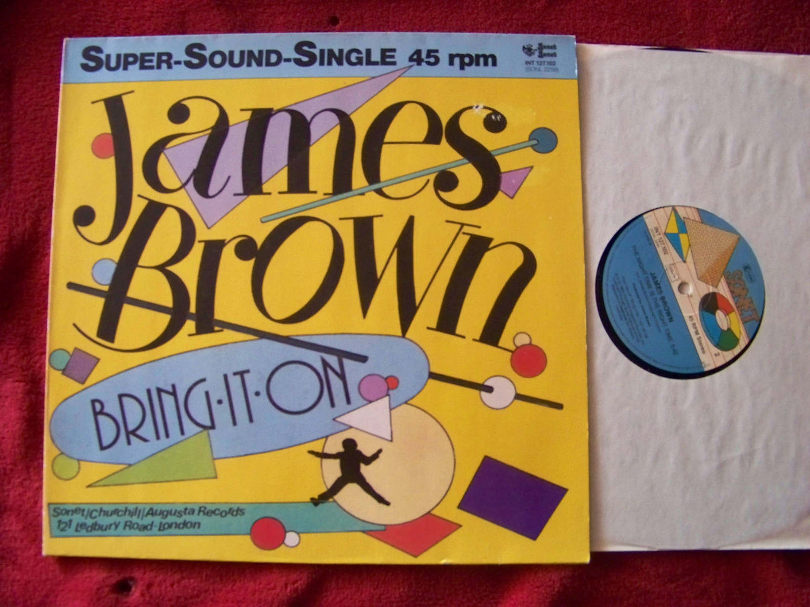 James Brown – Bring it on / The night time is the right time (Maxi-Single)