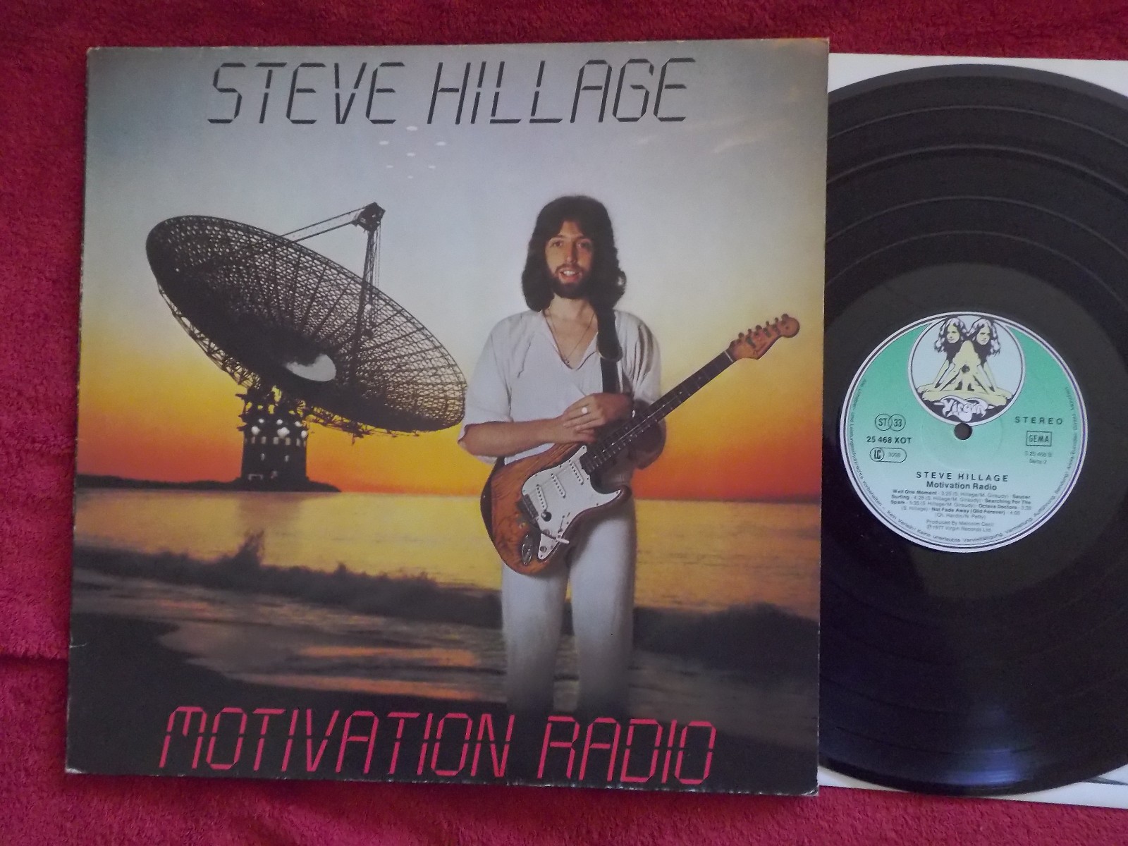 Steve Hillage – Motivation Radio (Virgin Records, 1977)