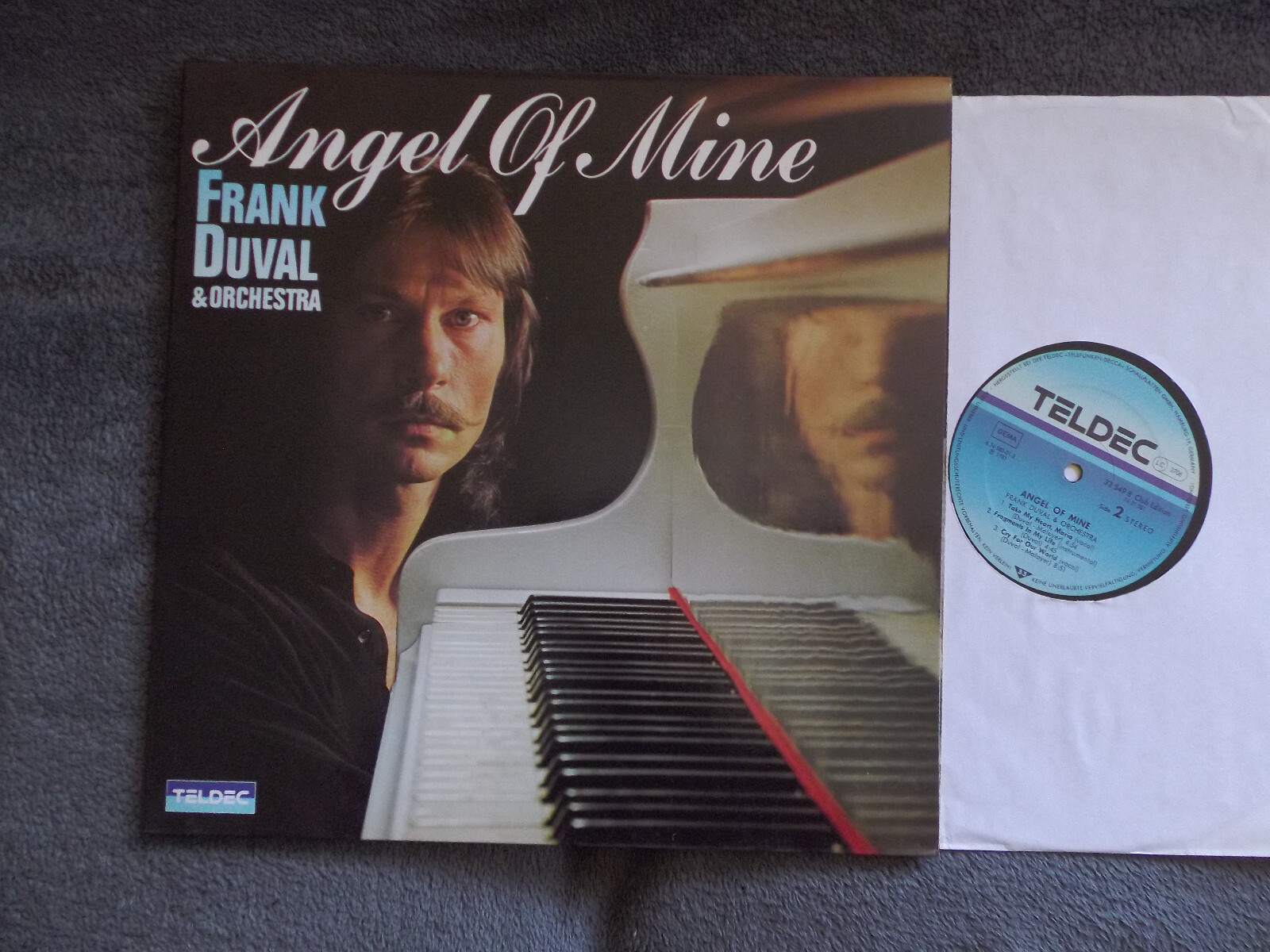 Frank Duval – Angel of mine | Teldec Club-LP, 1981