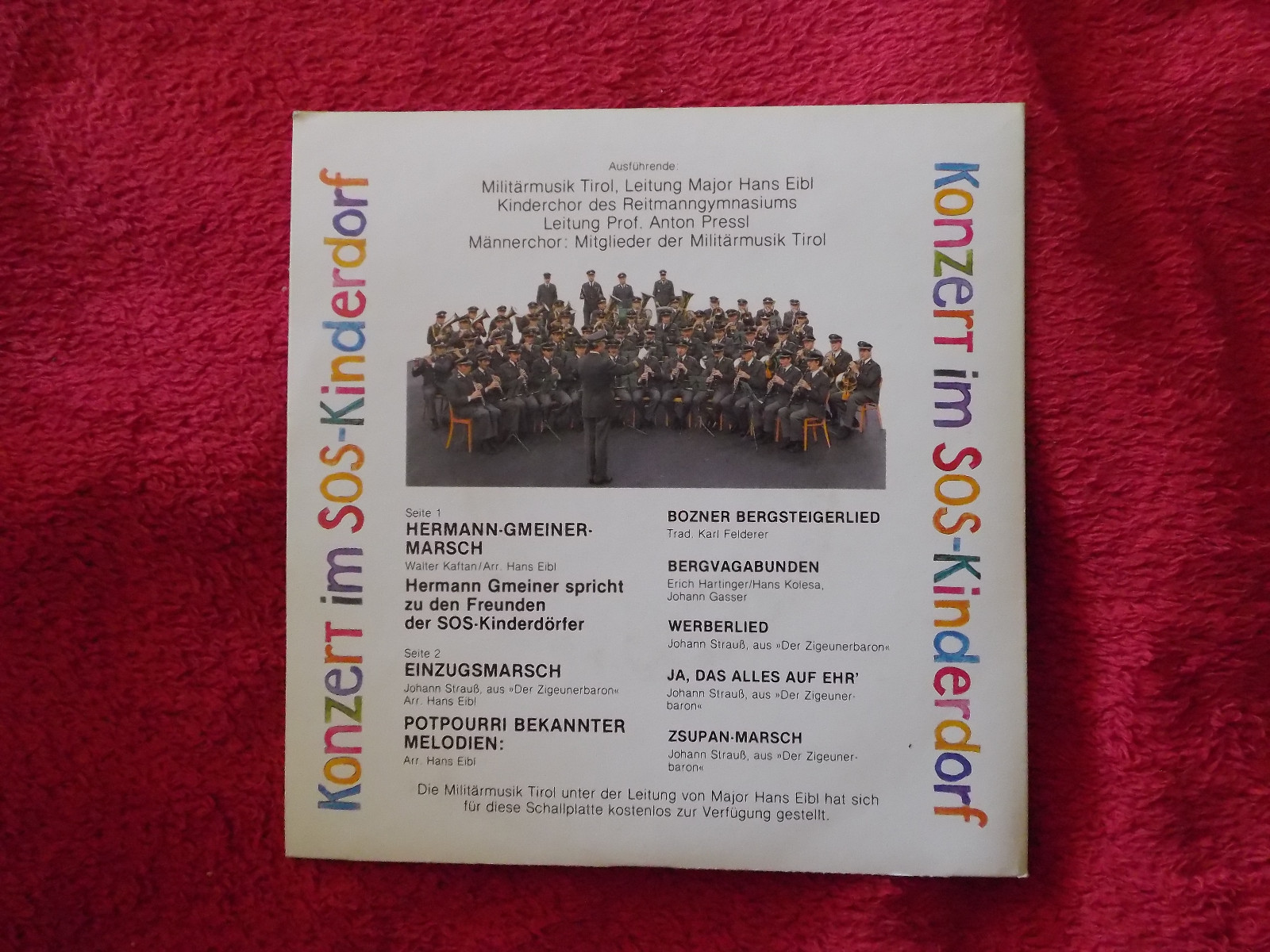 Hermann Gmeiner – Konzert im SOS - Kinderdorf (Single), Bild 3