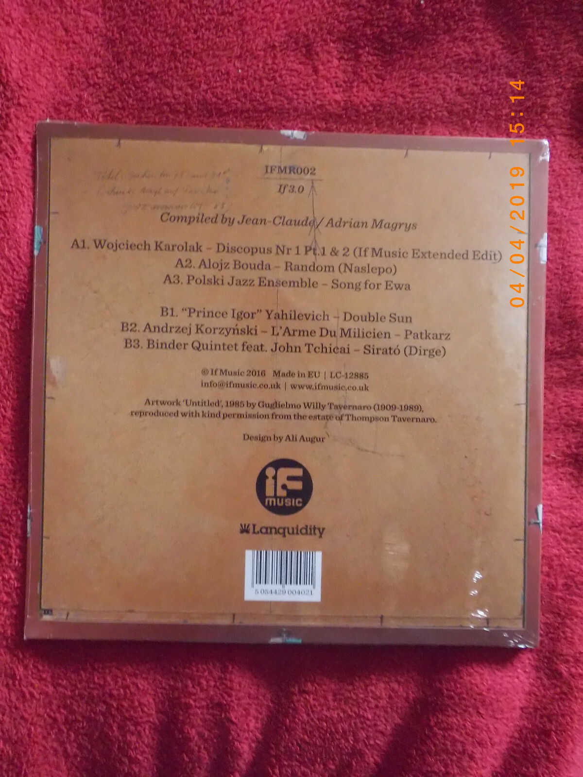 V.A. – If Music Presents You Need This: Eastern European Sound (LP, 2016), Bild 2