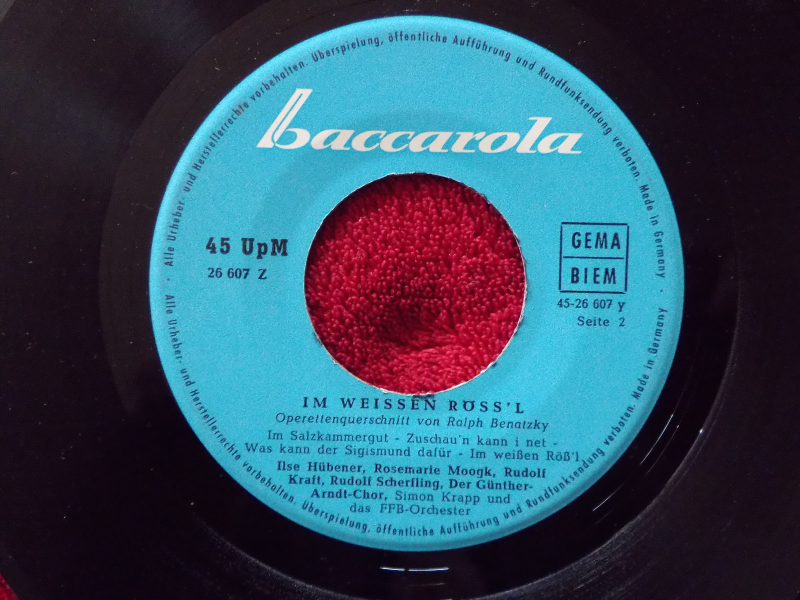 Ralph Benatzky – Im weissen Röss´l | Operettenquerschnitt, Baccarola, Bild 2