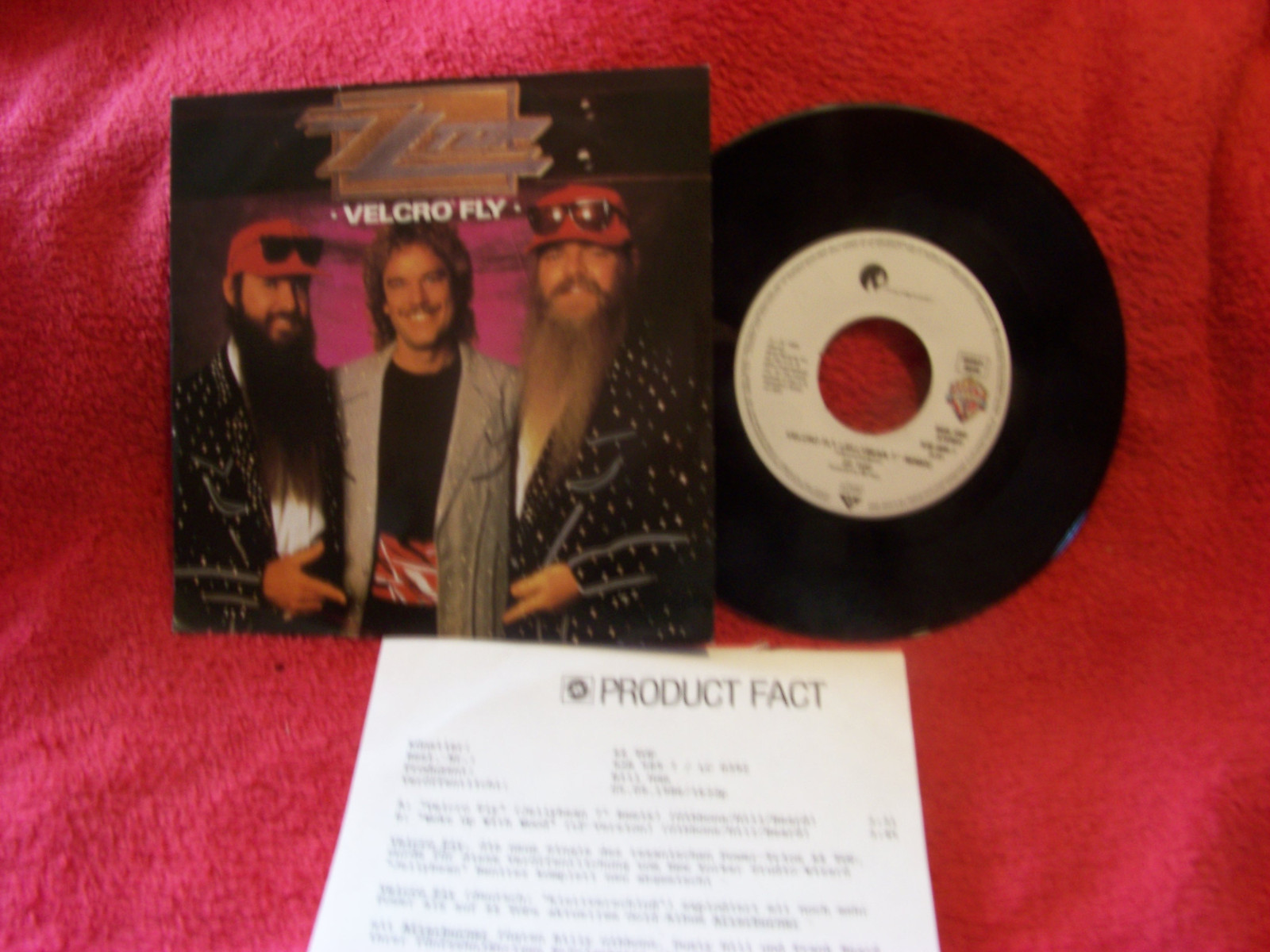 ZZ Top – Velcro Fly / Woke Up with Wood (Remixed by Jellybean) · 7″-Single
