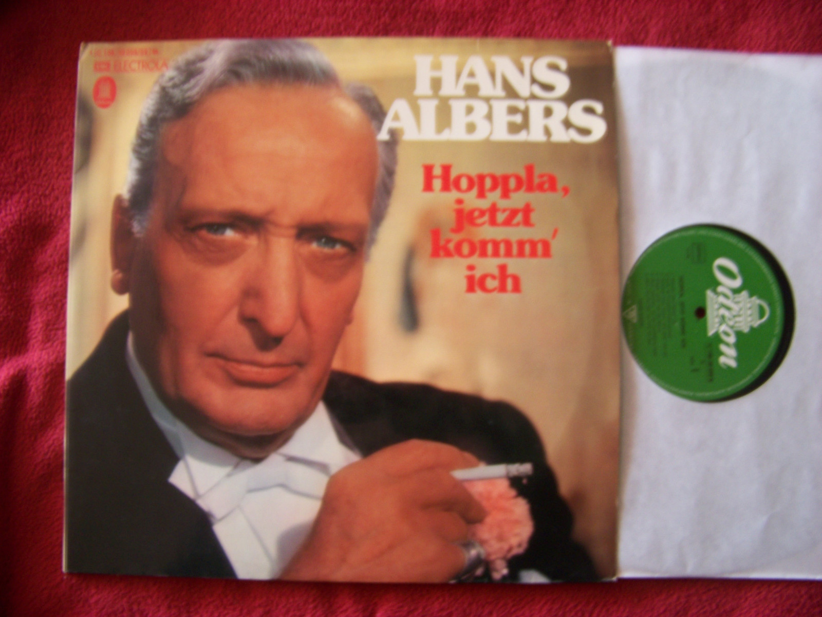 Hans Albers – Hoppla, jetzt komm´ ich – Odeon Records Doppel-LP