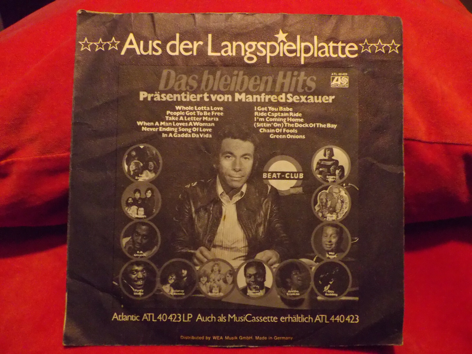Percy Sledge – When a man loves a woman / My special prayer – Atlantic Records, ATL 10 231, Bild 2
