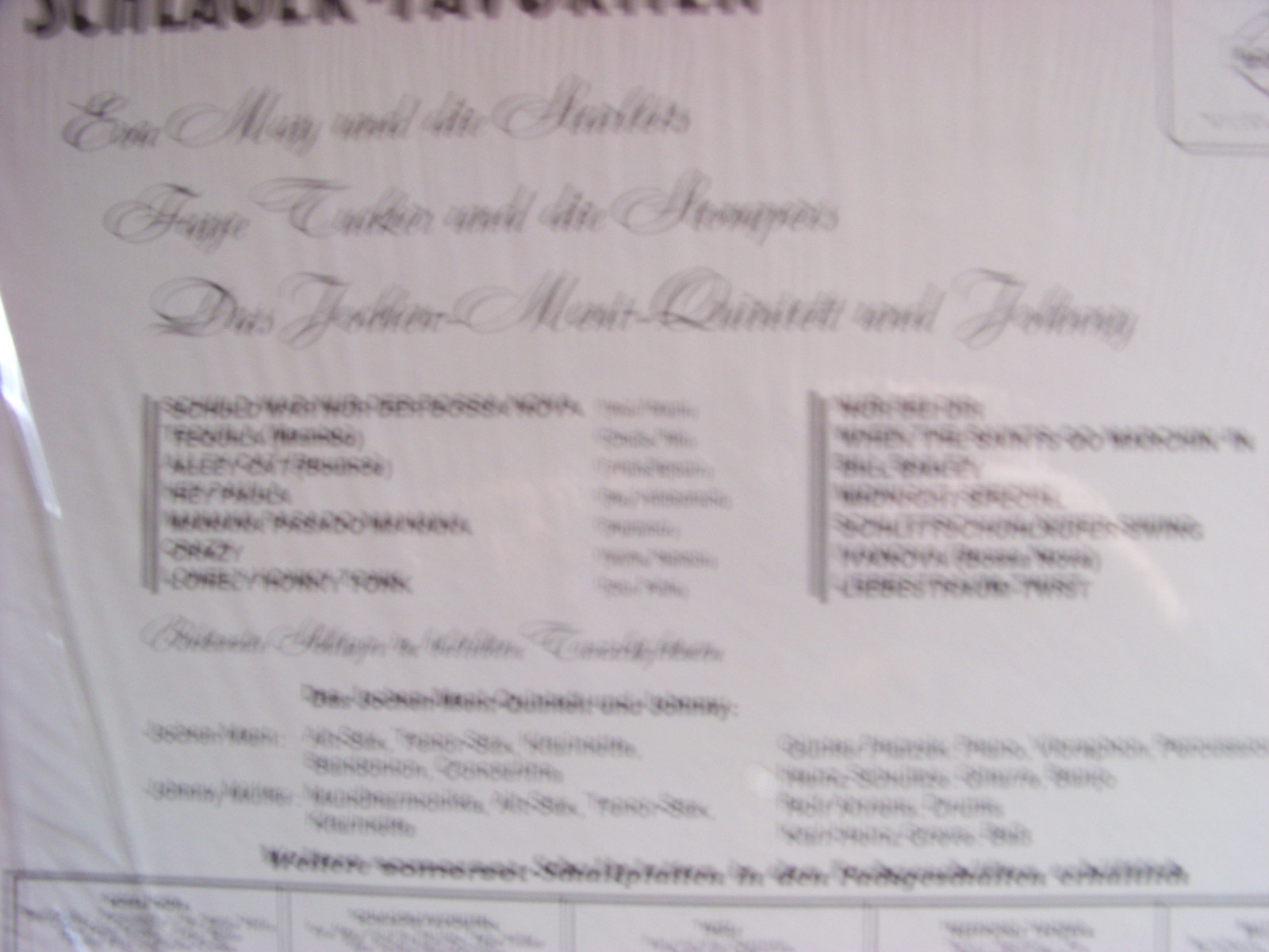 Various Artists – Schlager - Favoriten (Somerset Records, ST-DL-577), Bild 3