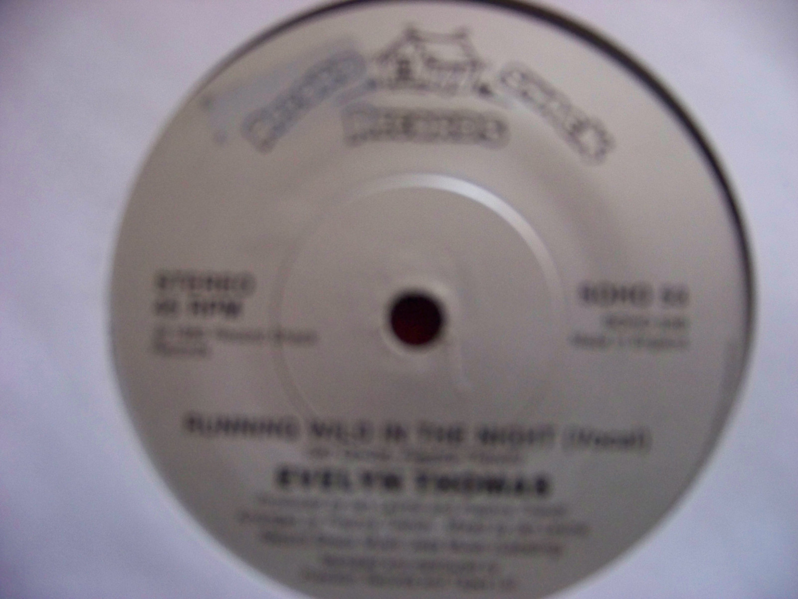 Evelyn Thomas – Reflections / Running Wild in the Night (45 U/min, 7-Inch-Single), Bild 2