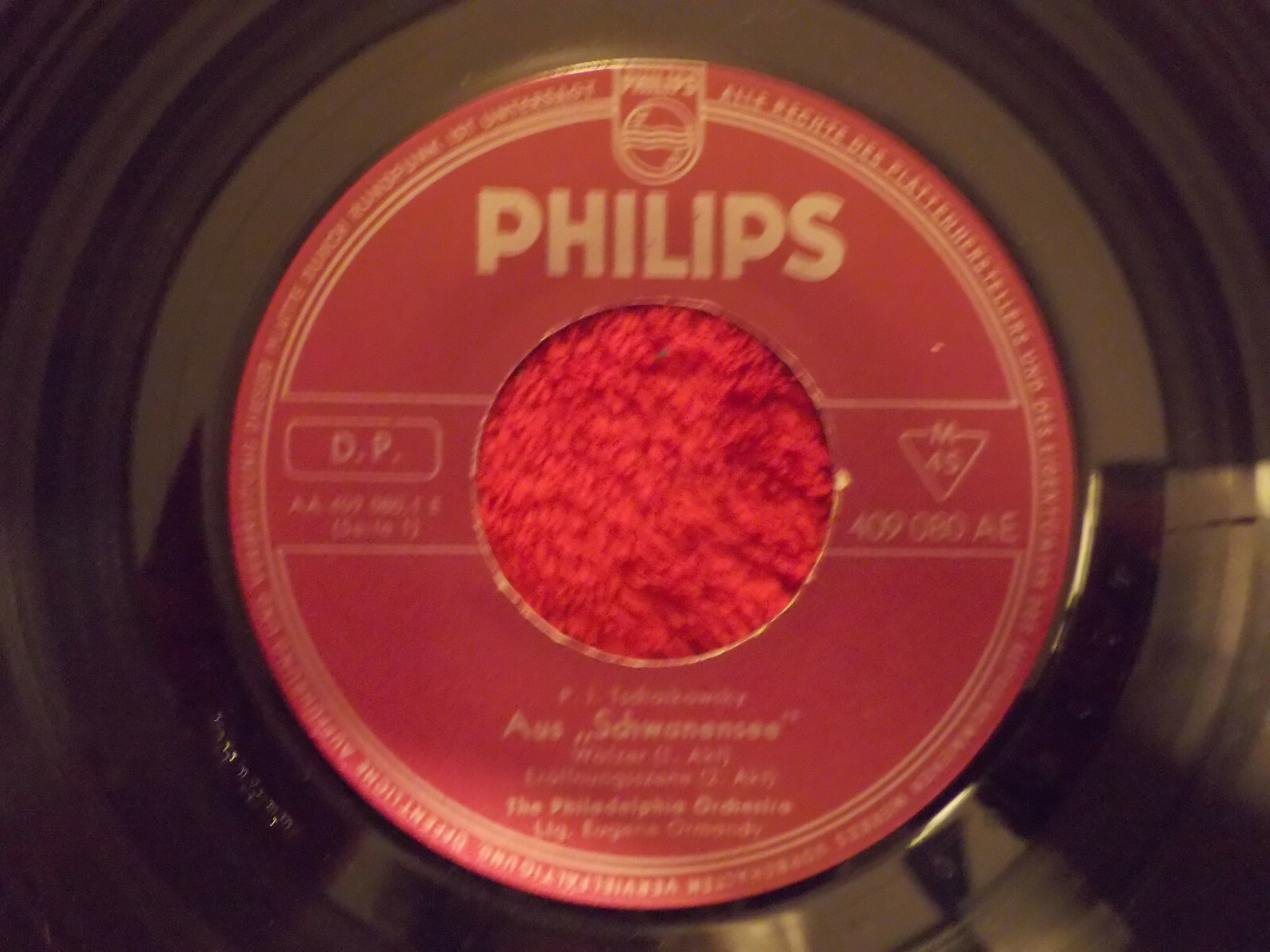 The Philadelphia Orchestra – Schwanensee | Philips Records 409 080 AE, Bild 2
