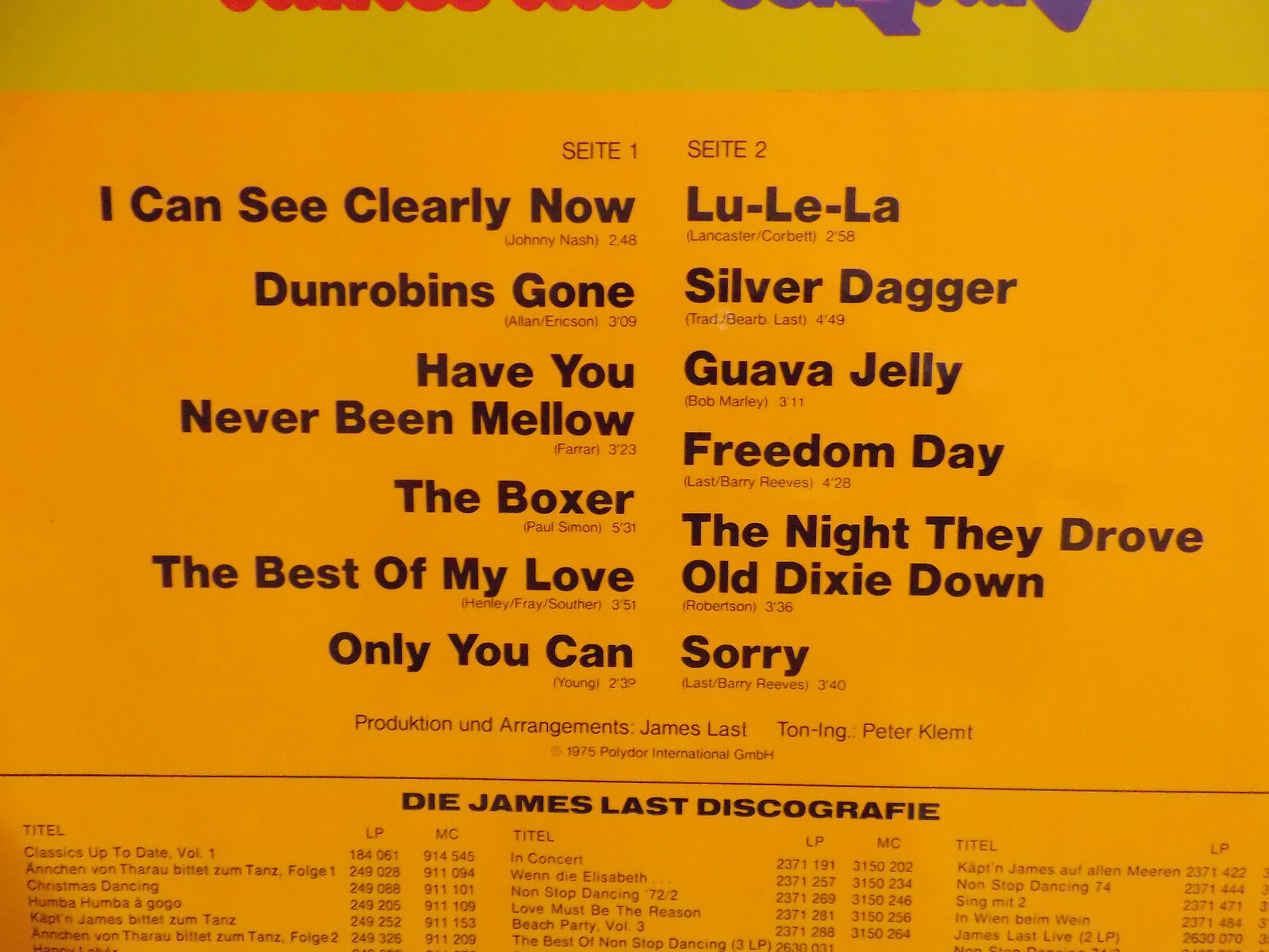 James Last – Beach Party 6 | Polydor LP, Bild 3