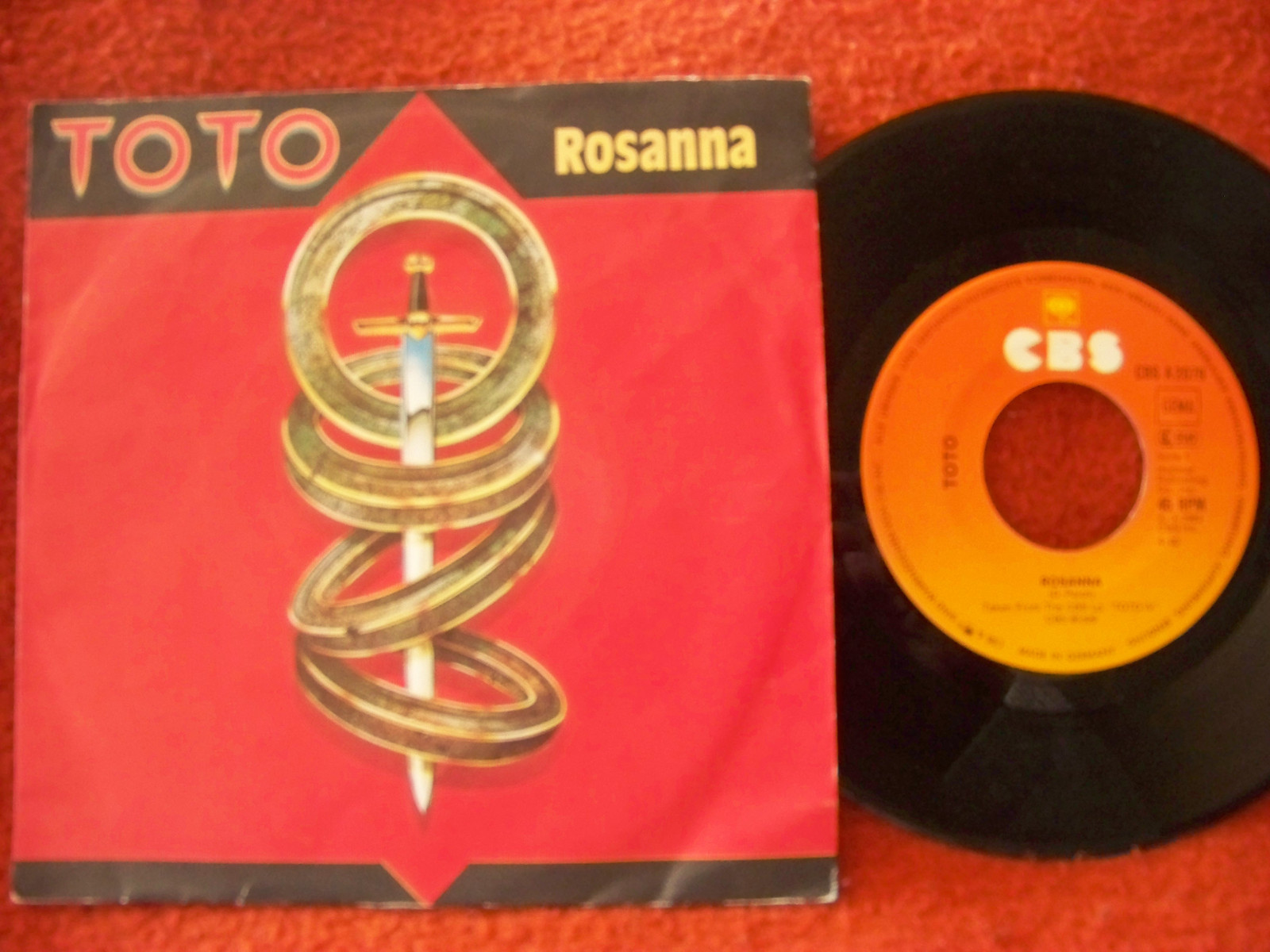 Toto – Rosanna / It´s a feeling (CBS 45)