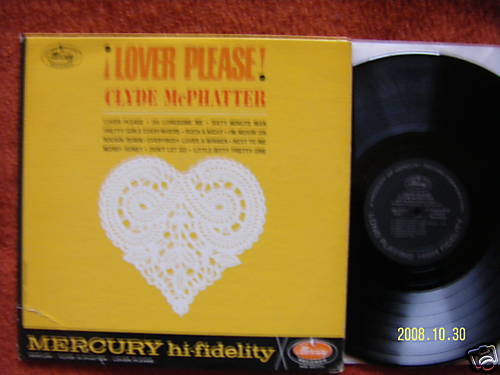 Clyde McPhatter – Lover Please (Mercury Records, MG - 20711, US, 1962, LP)
