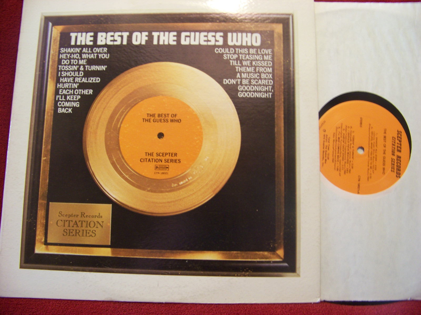 The Guess Who – The best of The Guess Who | LP, Scepter Records, CTN 18021