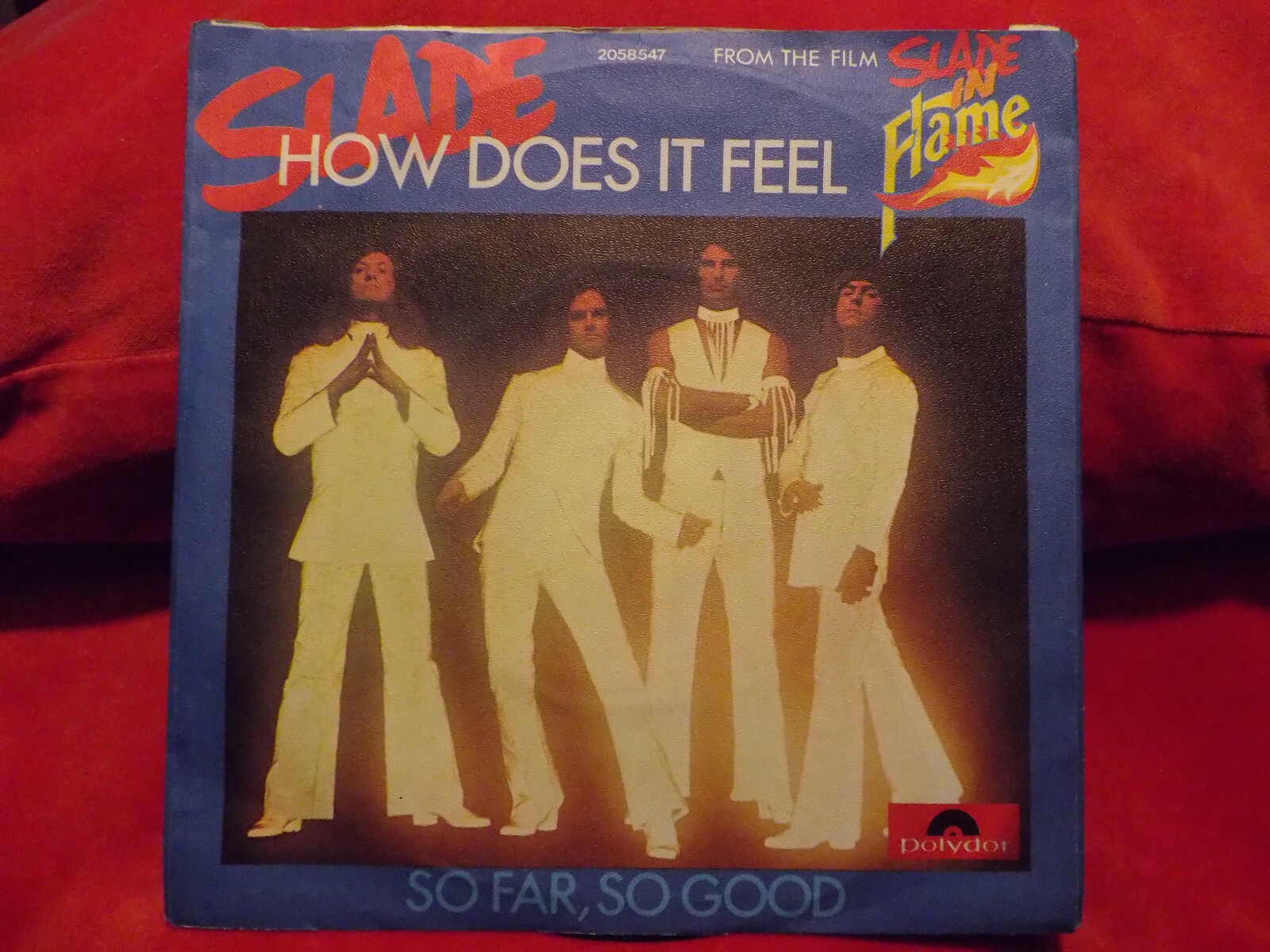 Slade – How Does It Feel / So Far, So Good | Polydor 2058547, Deutschland 1974, Bild 2