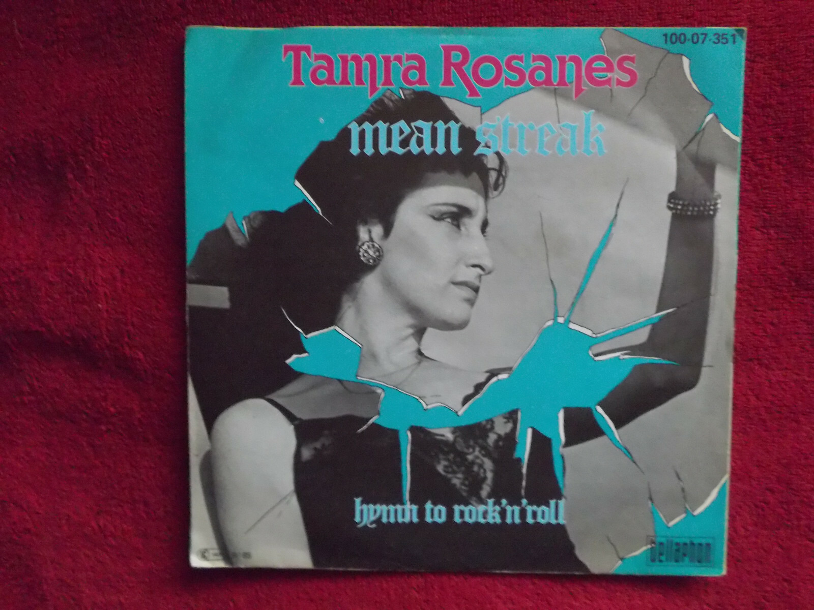 Tamra Rosanes – Mean Streak / Hymn to Rock´n´Roll | Bellaphon, Single, Bild 3