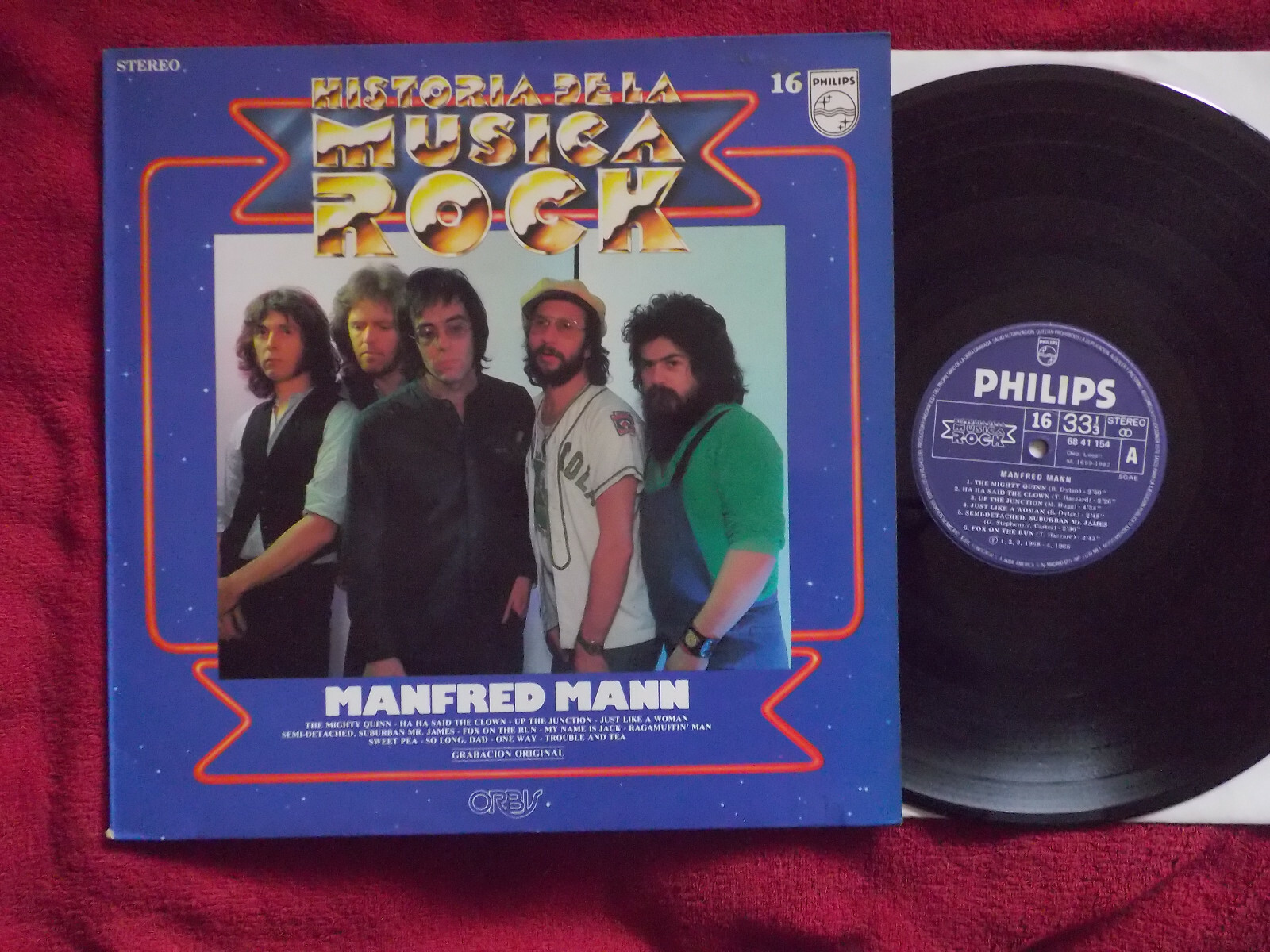 Manfred Mann – Historia de la Musica Rock 16 | Philips Records