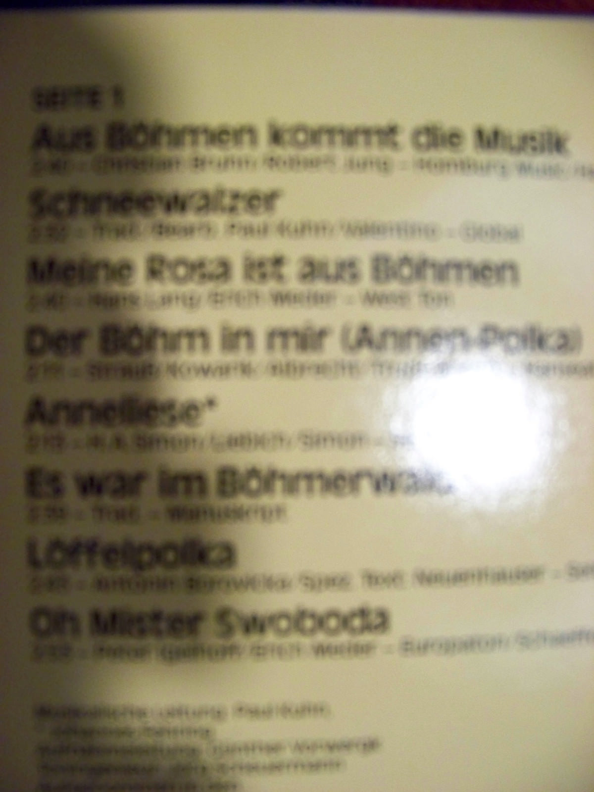 Peter Alexander – Aus Böhmen kommt die Musik (LP, Ariola Records, 1983), Bild 3