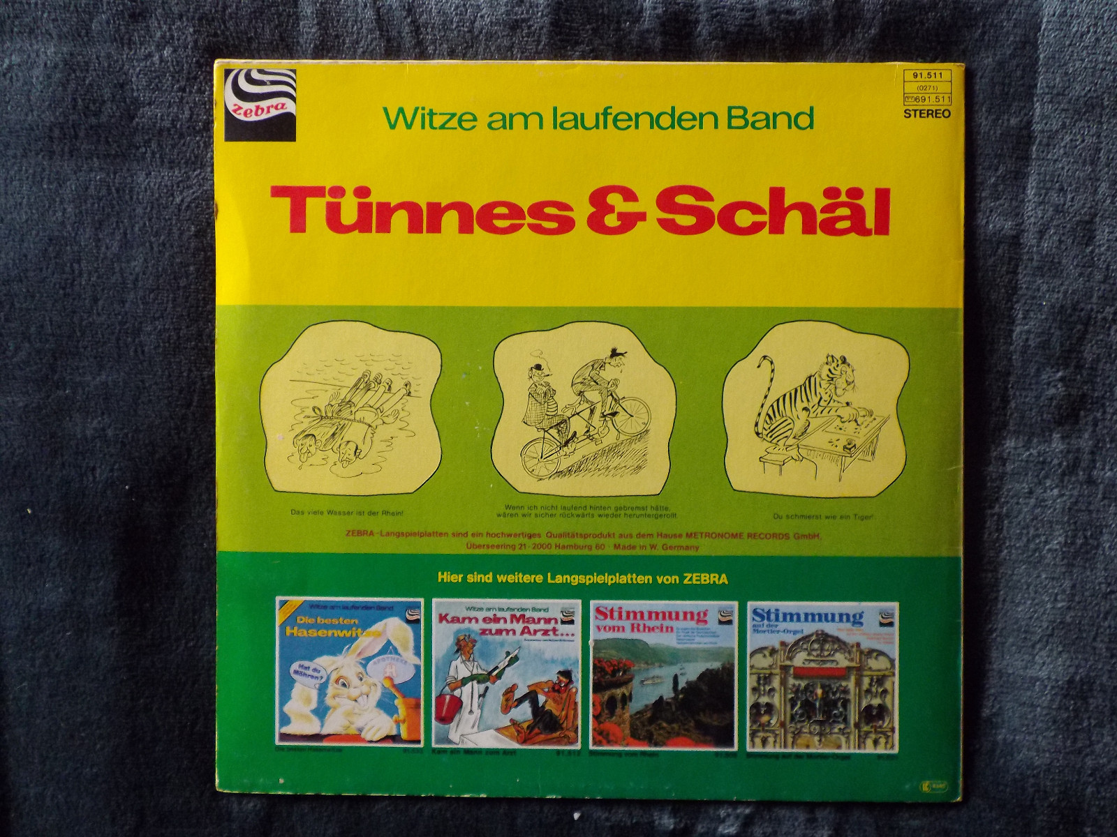 Tünnes & Schäl – Witze am laufenden Band | Zebra 91.511, Bild 2