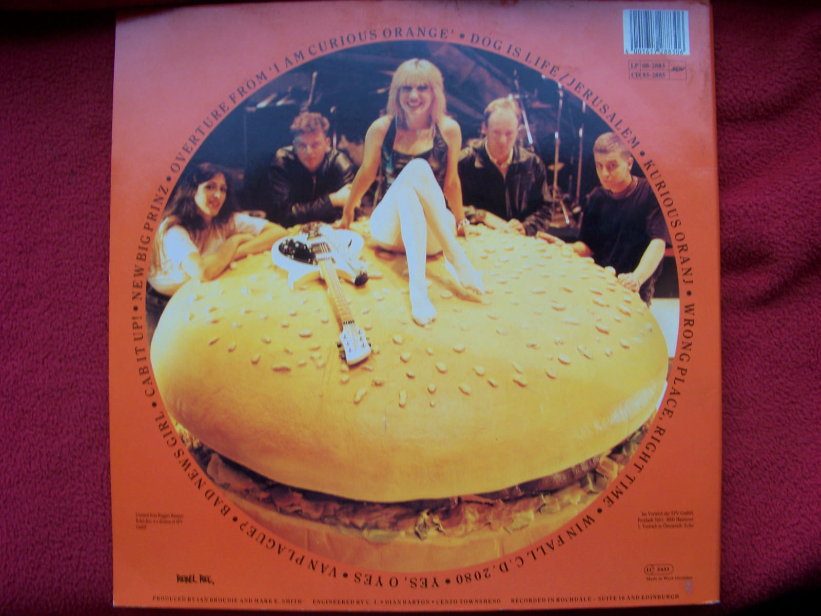 The Fall – I Am Kurious Oranj | Rebel Records LP, Deutschland 1988, Bild 3