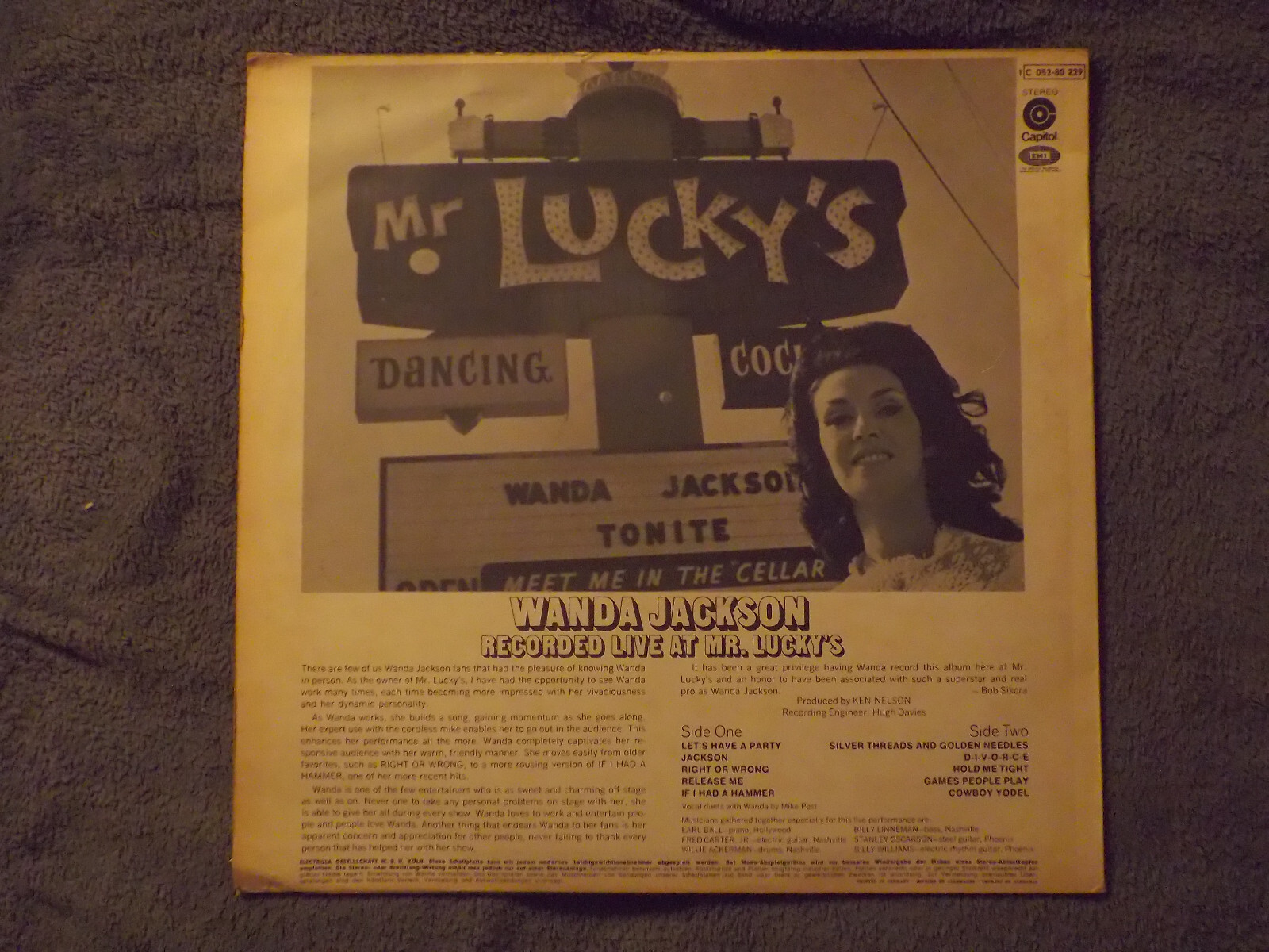 Wanda Jackson – In Person | LP, Bild 3
