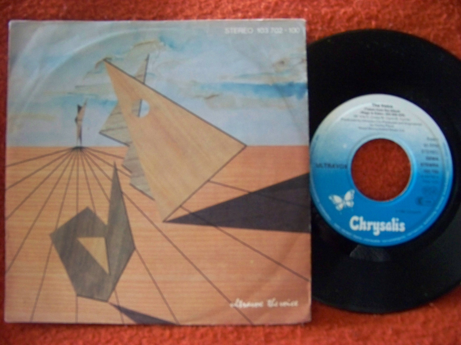 Ultravox – The Voice / Paths and Angles | Chrysalis Records 103 702
