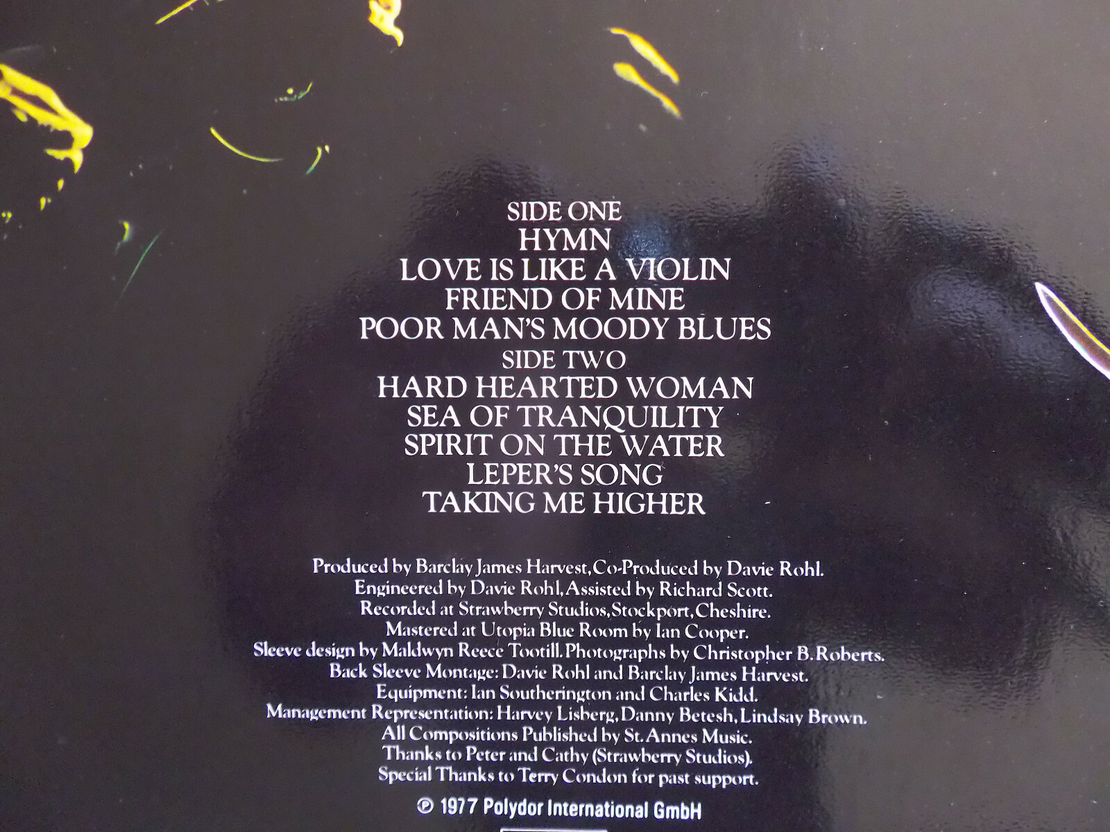 Barclay James Harvest – Gone to Earth | Polydor Club-LP, 1977, Bild 3
