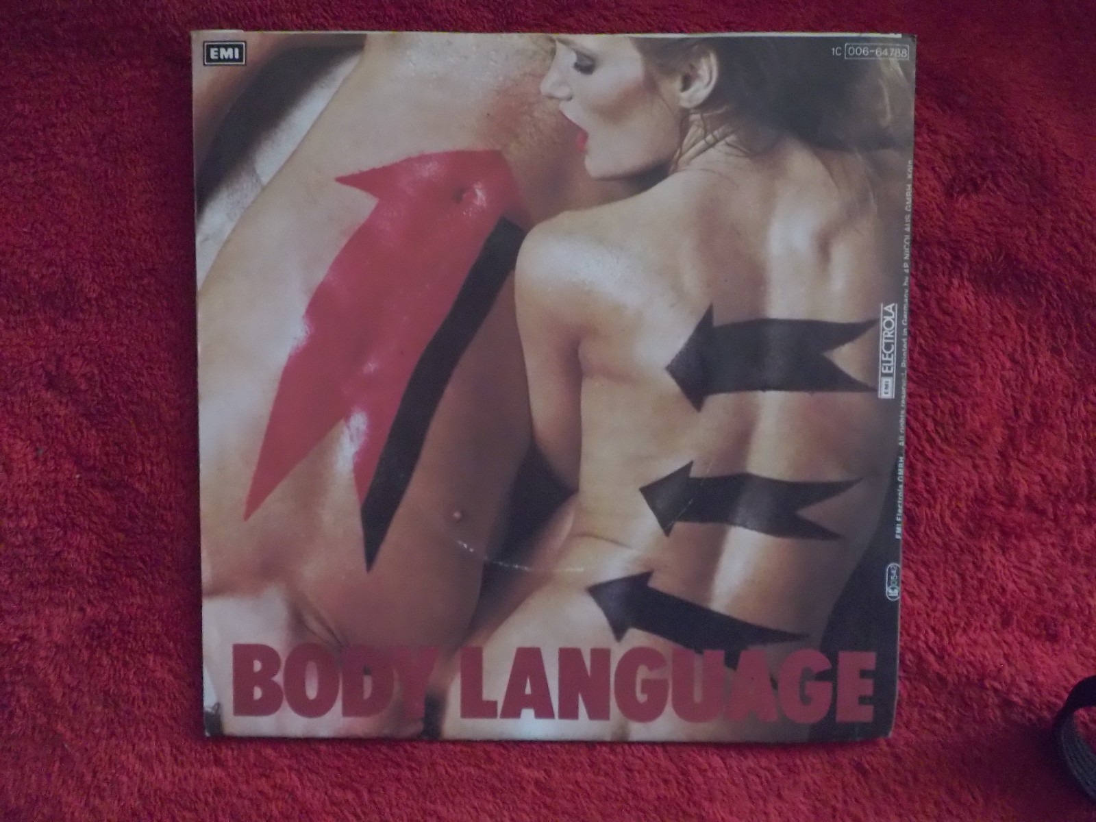 Queen – Body Language / Life Is Real (7″-Single, 1982), Bild 2