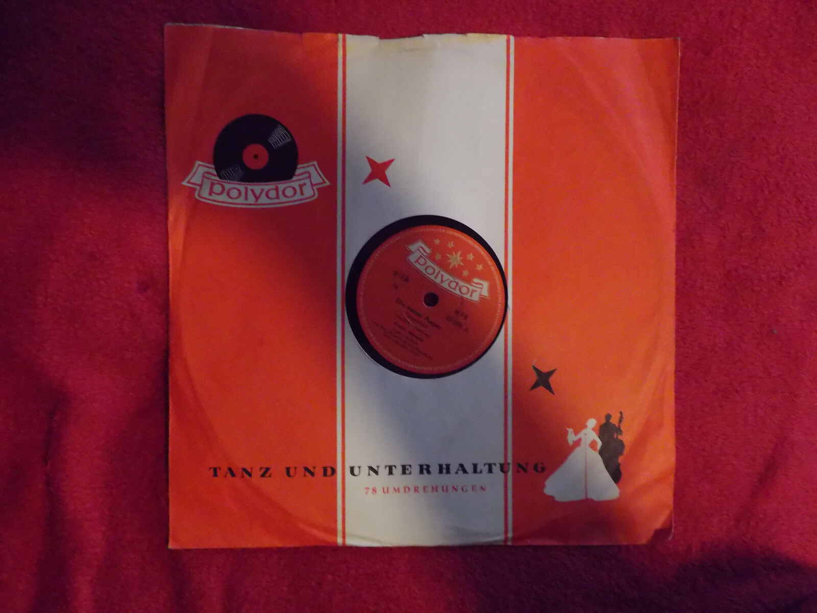 Evelyn Künneke – Die treuen Augen / Jede Frau in Bogota – Polydor 78 U/min, Bild 3