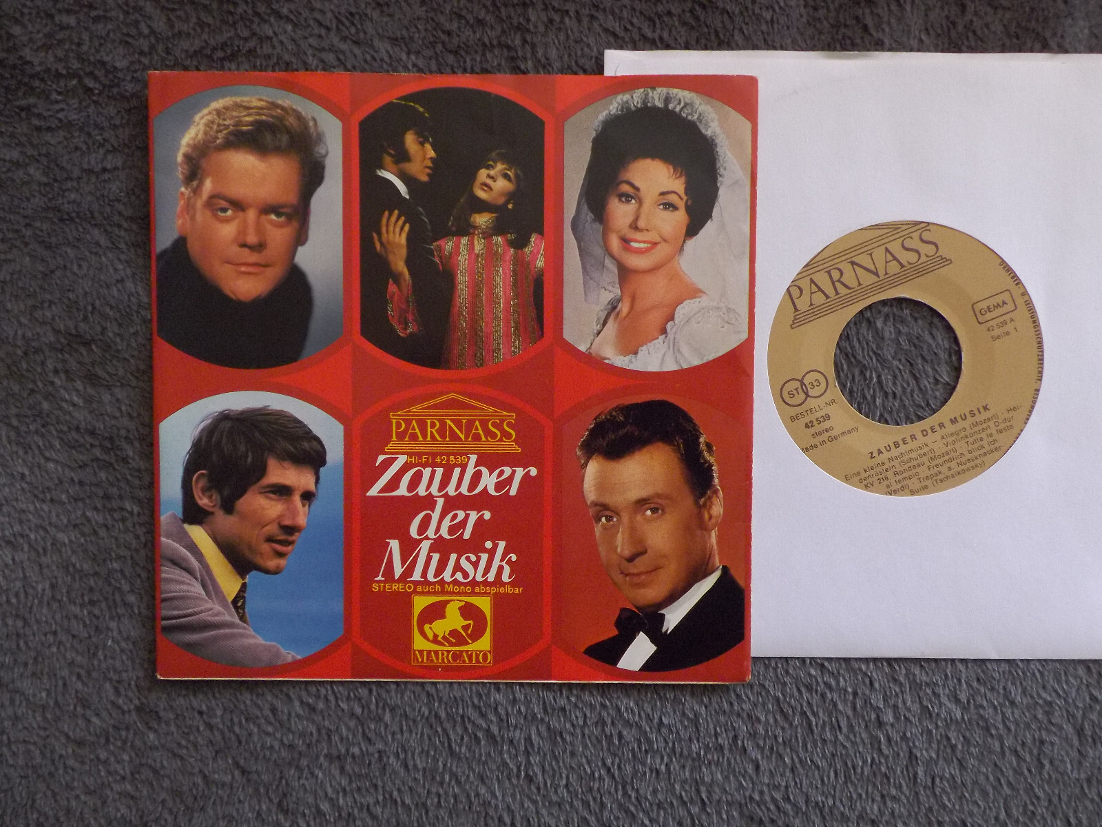 Various – Zauber der Musik (Single, 33 U/min)