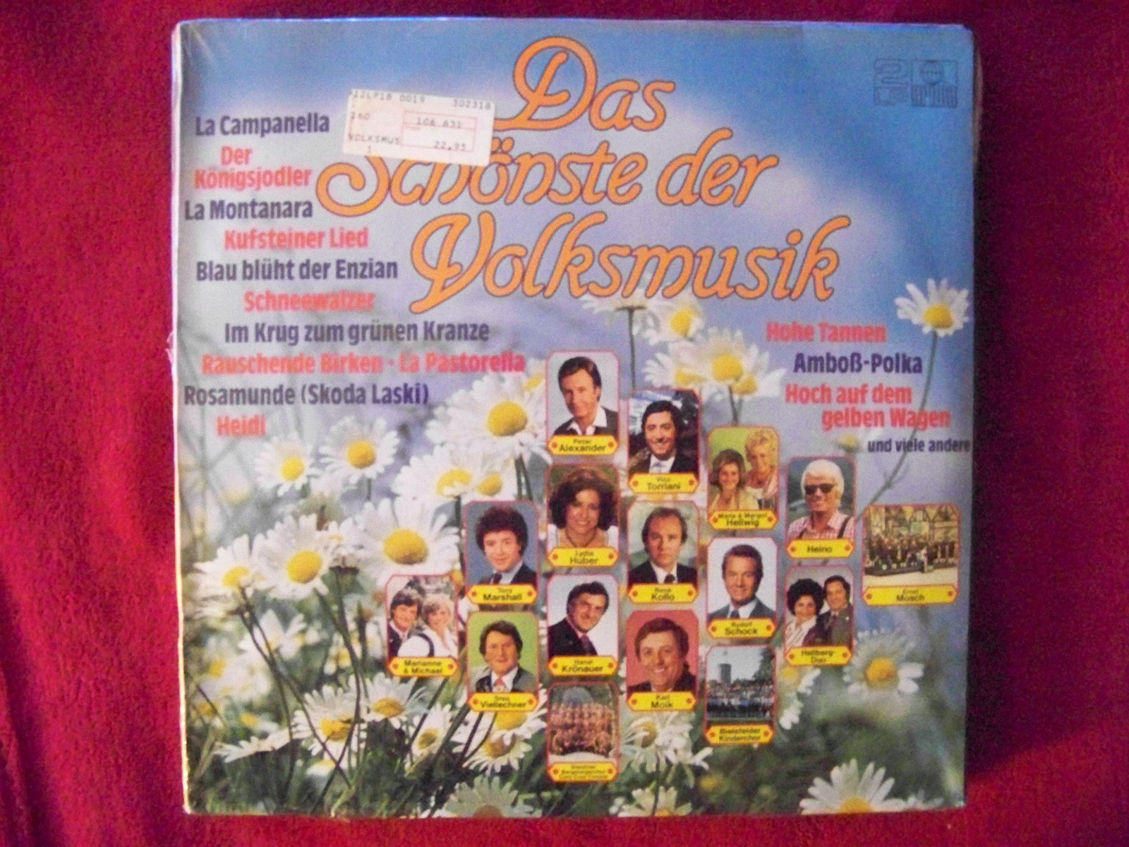 Das schönste der Volksmusik – Ariola Records, D-LP, 1984