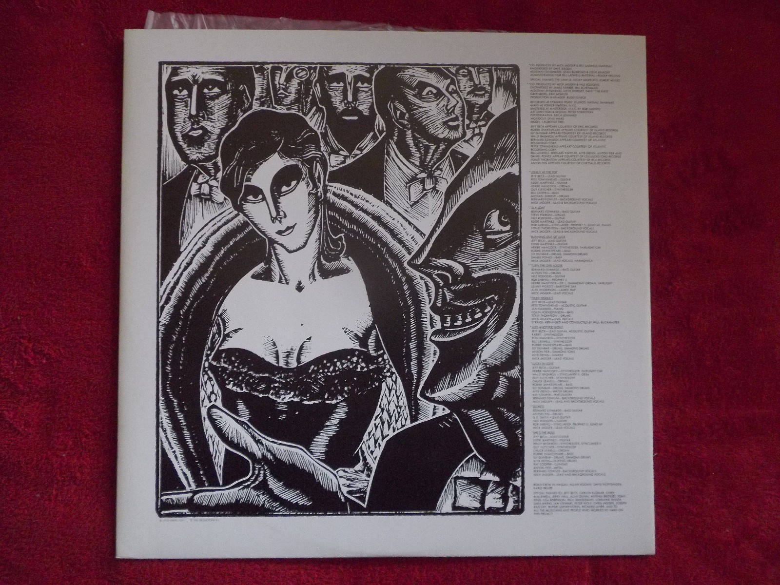 Mick Jagger – She´s the boss (LP, CBS Records, 1985), Bild 2