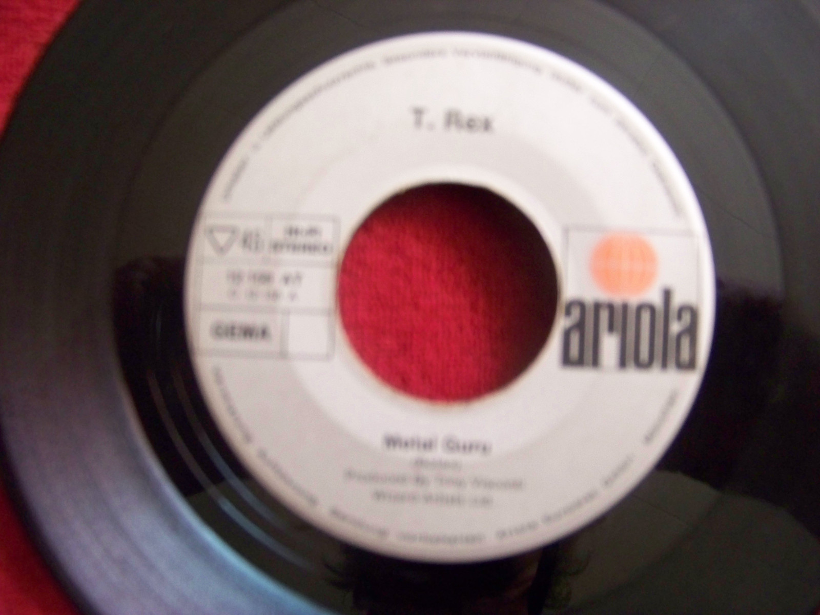 T. Rex – Metal Guru / Lady (7″-Single, Ariola)