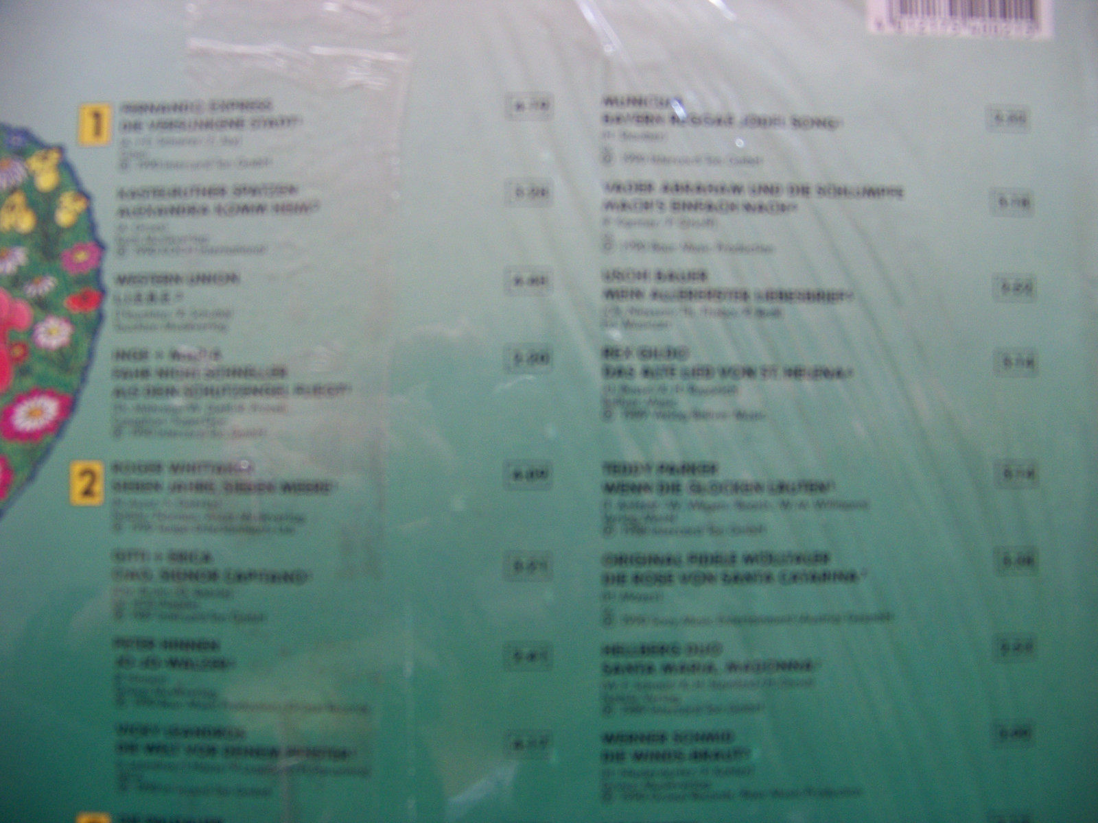 Herzlichkeiten – 32 aktuelle Hits von der Volksmusik bis zum Schlager (Doppel-LP), Bild 2
