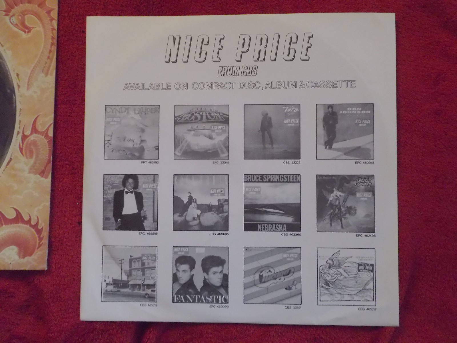 Kansas – Point of no return (LP, Epic Records, EPC 32361), Bild 3