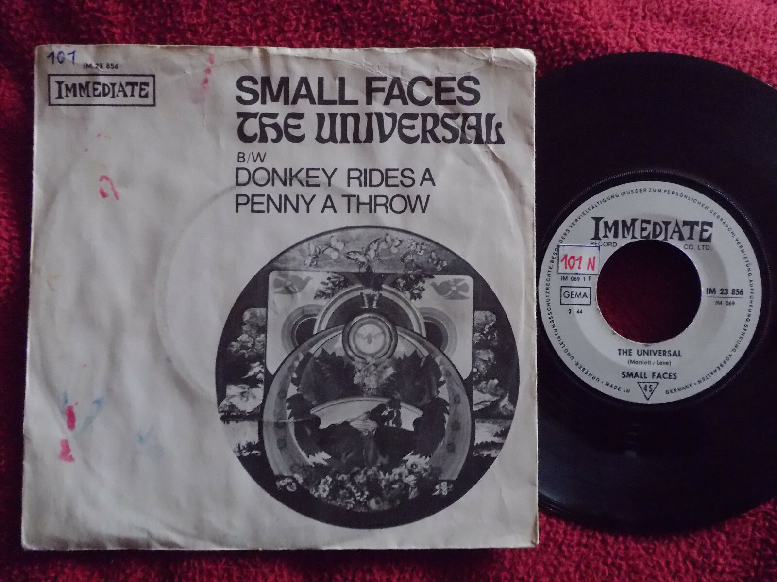 Small Faces – The Universal / Donkey Rides a Penny a Throw (7″-Single)