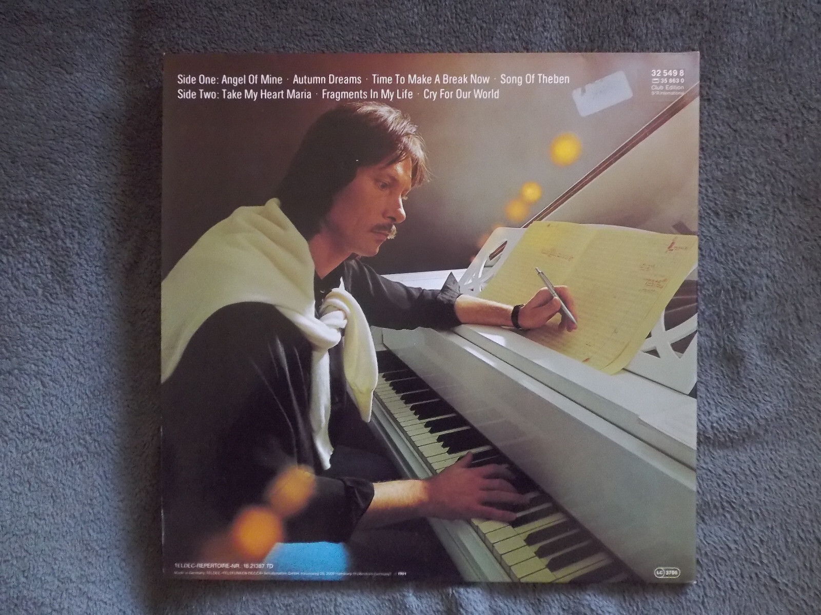 Frank Duval – Angel of mine | Teldec Club-LP, 1981, Bild 4