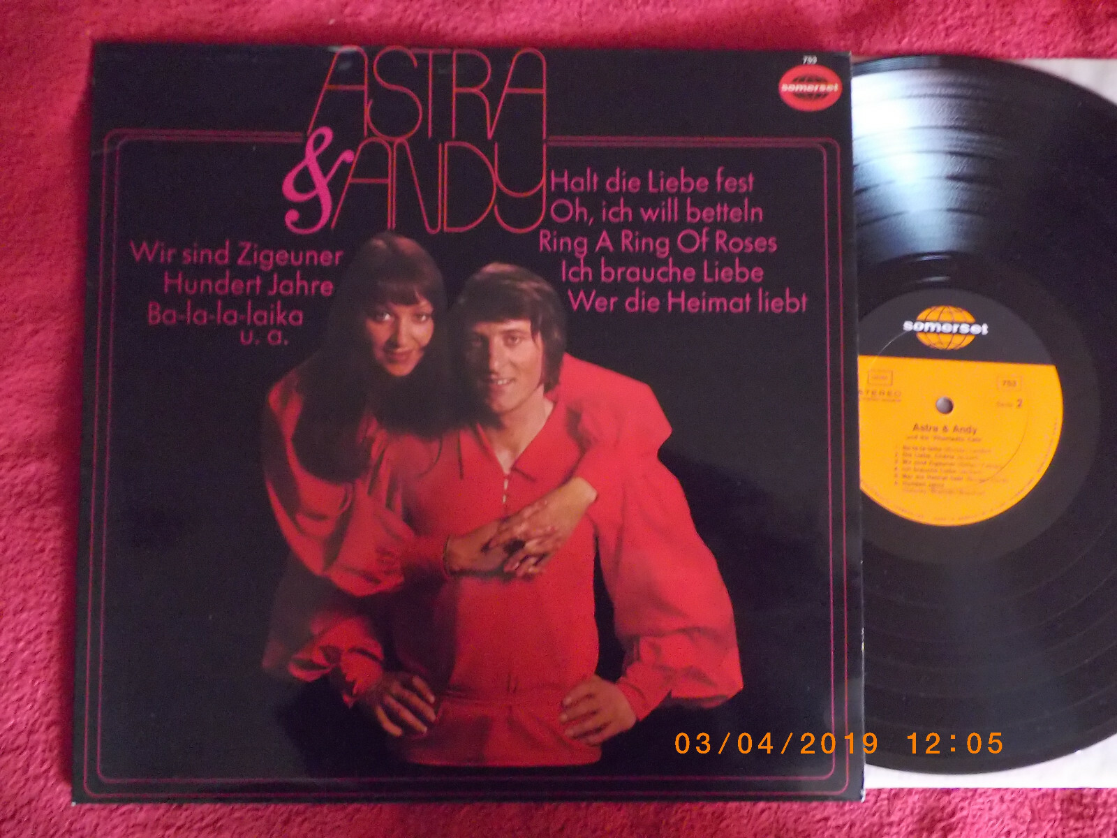 Astra & Andy – same | Somerset Records LP
