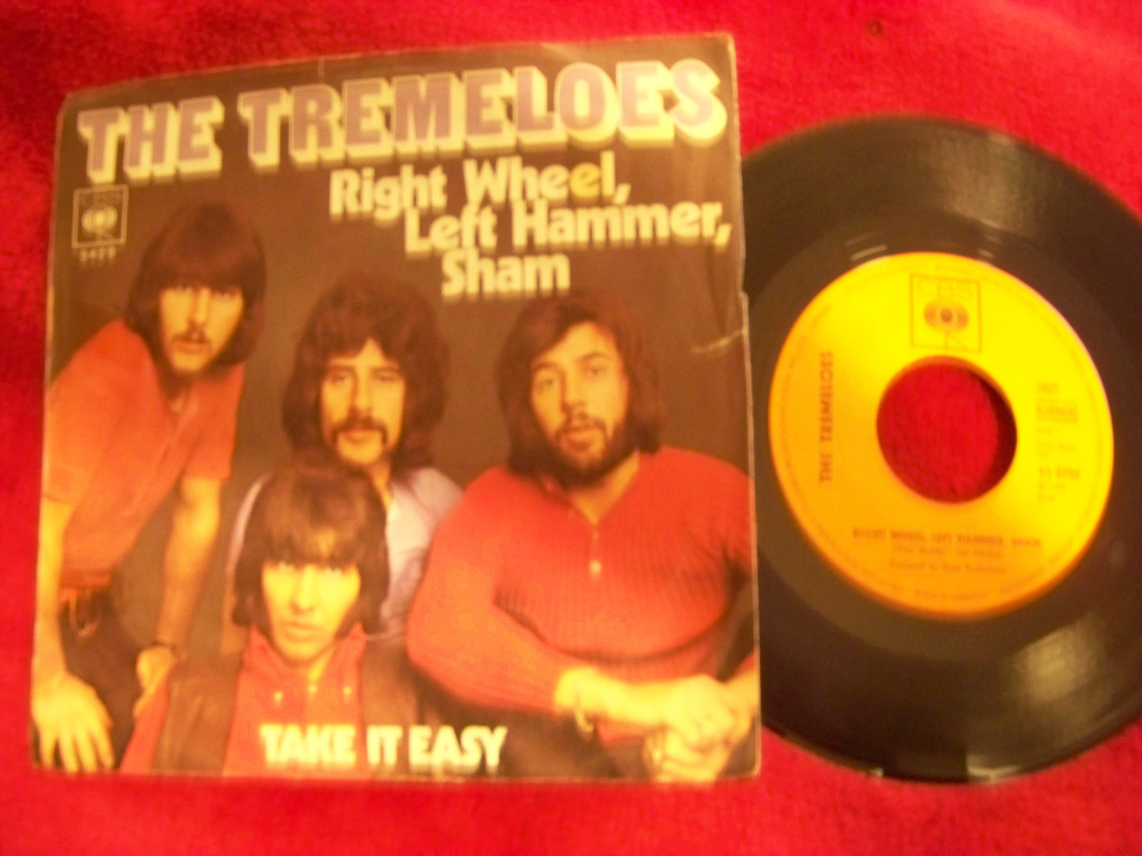 Tremeloes – Right wheel, left hammer, sham / Take it easy (Single)
