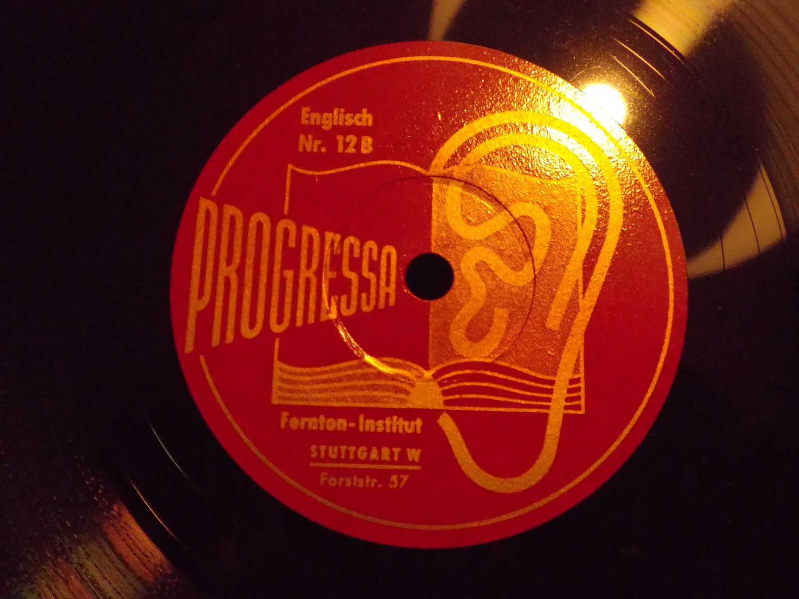 Englisch 8–12 – Fernton-Institut | Progressa Records, Schellack, Bild 11